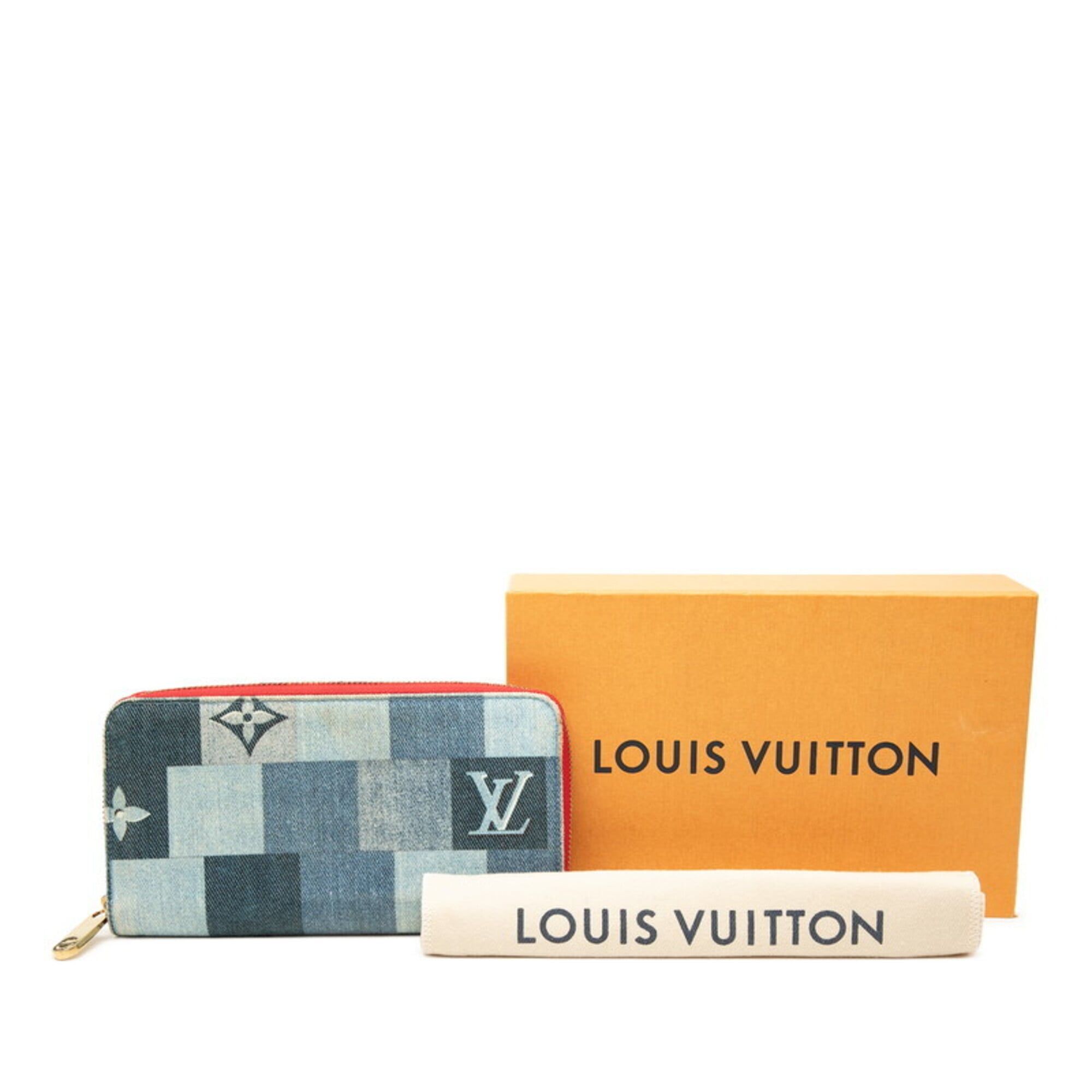 Denim Long Wallet (Bi-Fold) (Pre-Owned) - Louis Vuitton - Modalova