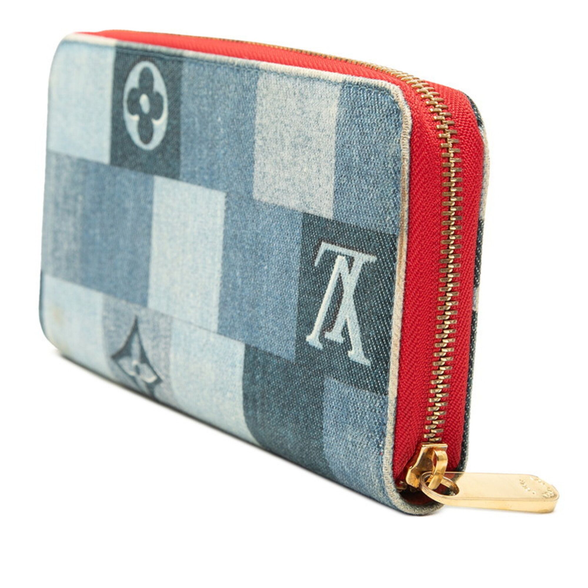 Denim Long Wallet (Bi-Fold) (Pre-Owned) - Louis Vuitton - Modalova