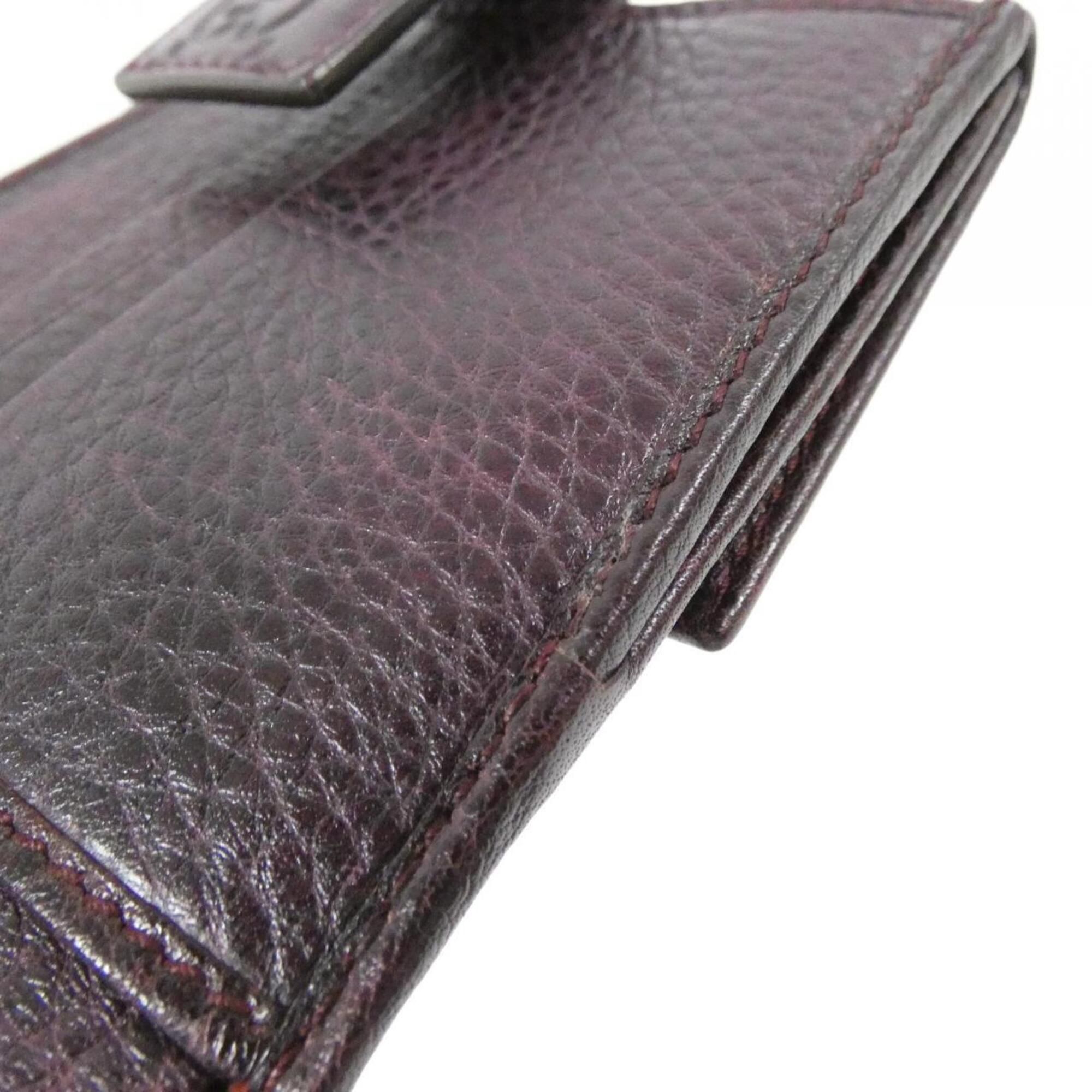 Leather Gg Leather Wallet (Bi-Fold) (Pre-Owned) - Gucci - Modalova
