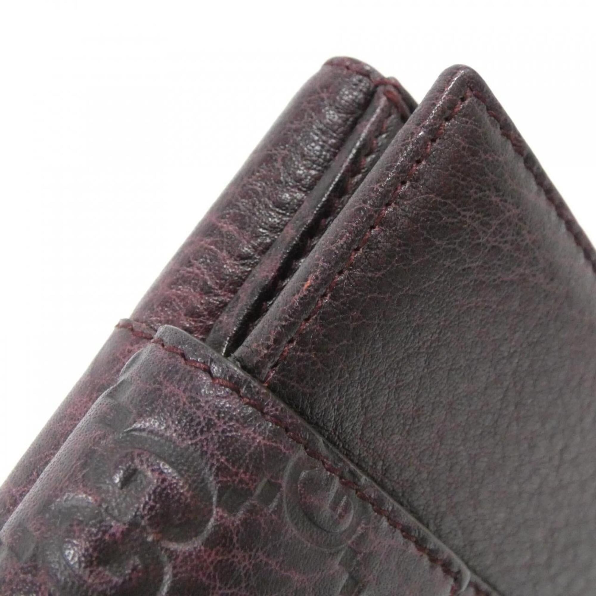 Leather Gg Leather Wallet (Bi-Fold) (Pre-Owned) - Gucci - Modalova