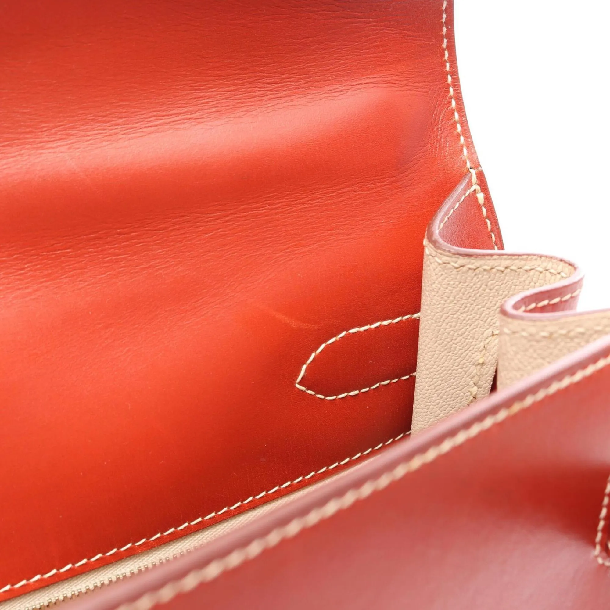 Box Calf Leather Handbag (Pre-Owned) - Hermes - Modalova