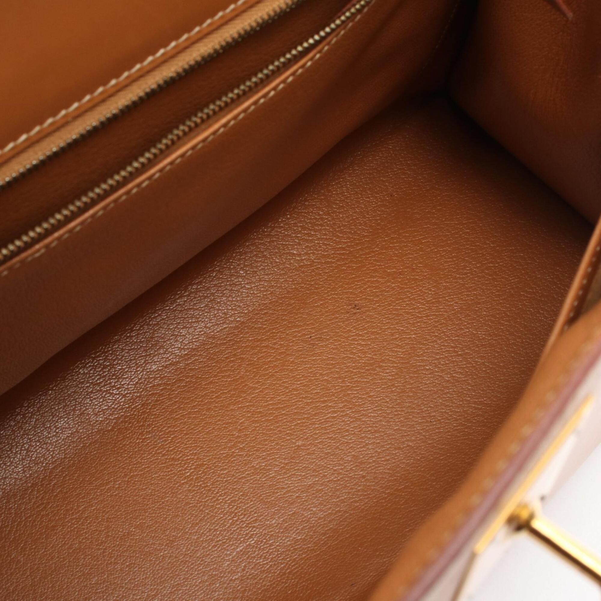 Chamonix Leather Handbag (Pre-Owned) - Hermes - Modalova