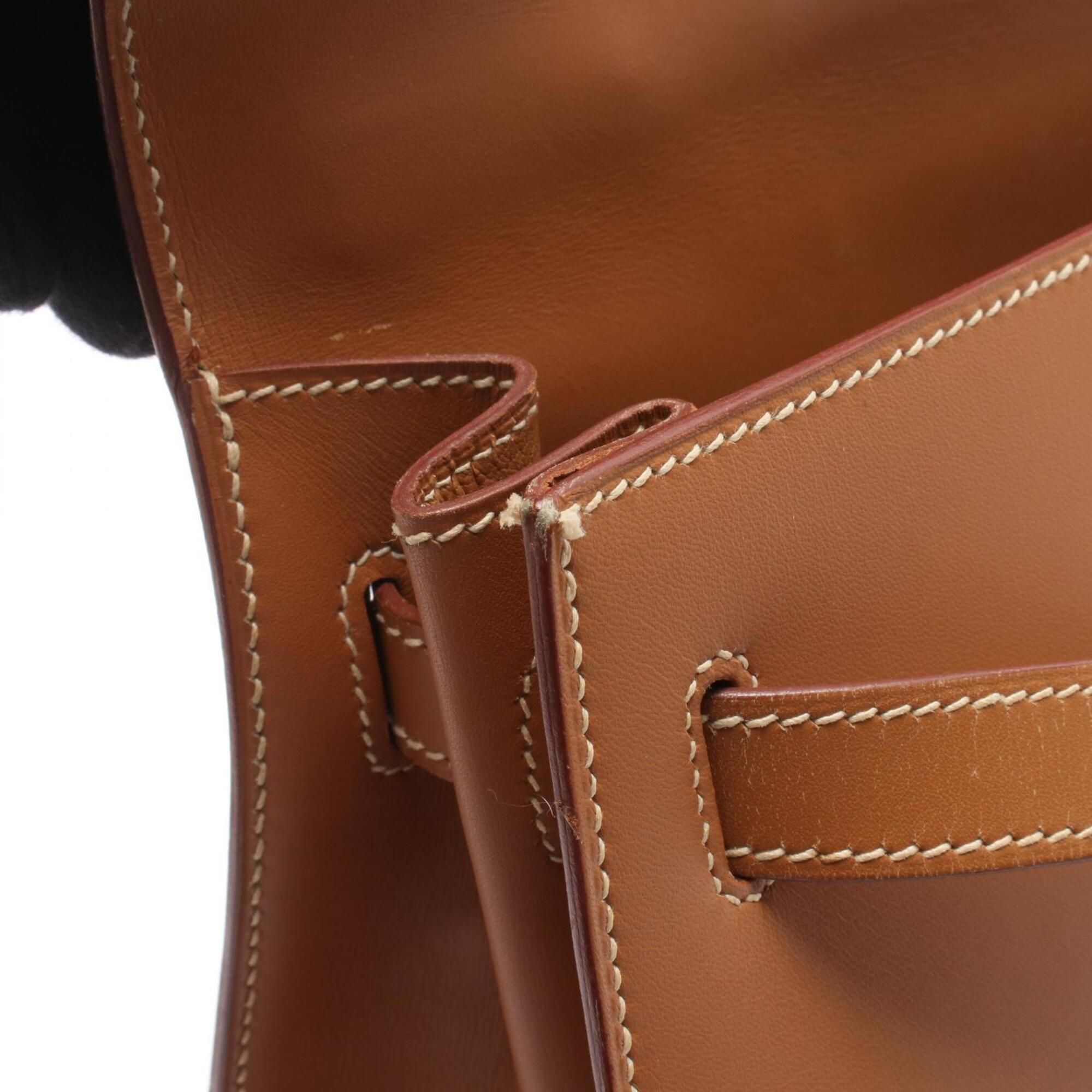 Chamonix Leather Handbag (Pre-Owned) - Hermes - Modalova