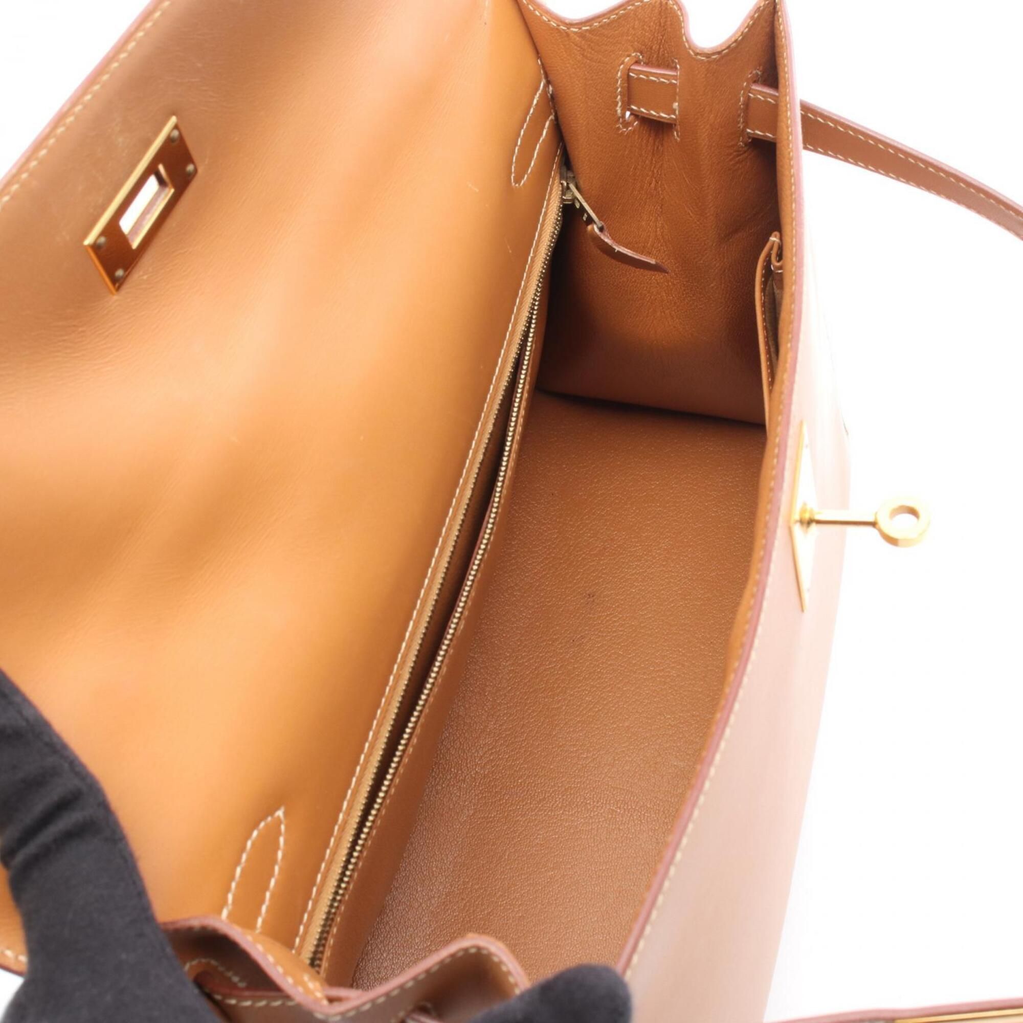 Chamonix Leather Handbag (Pre-Owned) - Hermes - Modalova