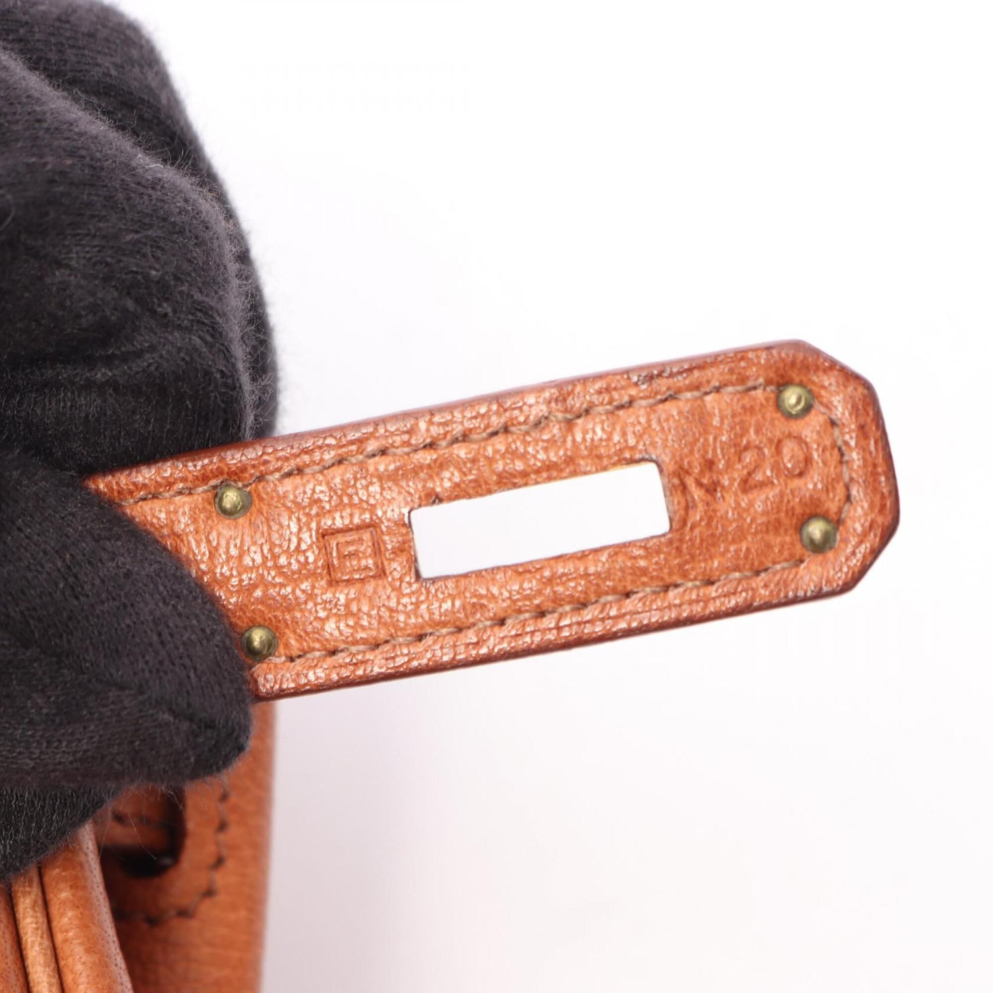 Buffalo Leather Backpack Handbag (Pre-Owned) - Hermes - Modalova