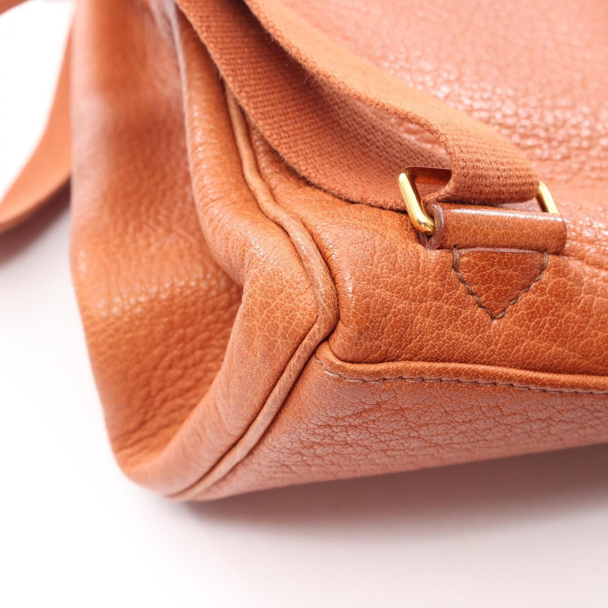 Buffalo Leather Backpack Handbag (Pre-Owned) - Hermes - Modalova