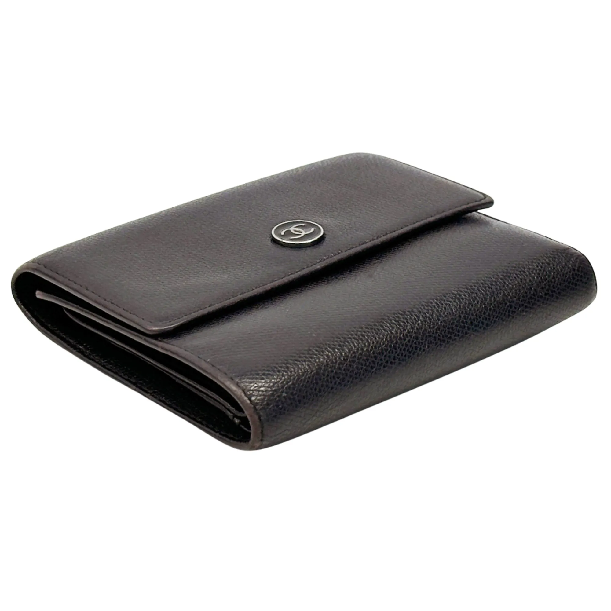 Leather Wallet (Bi-Fold) (Pre-Owned) - Chanel - Modalova