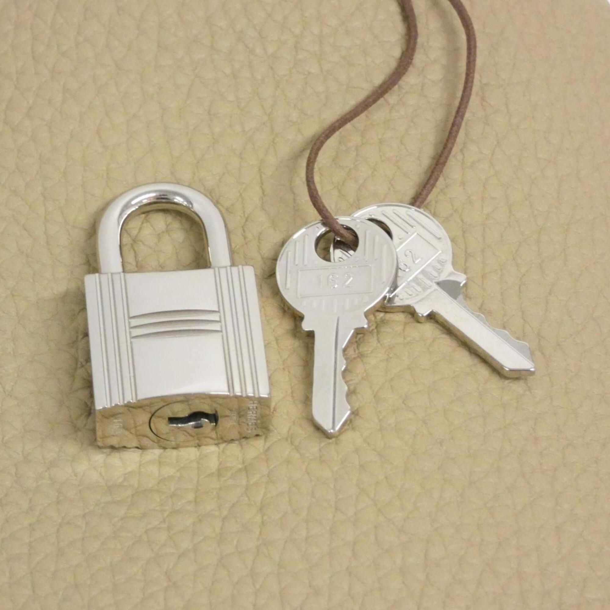 Taurillon Clemence Leather Handbag (Pre-Owned) - Hermes - Modalova