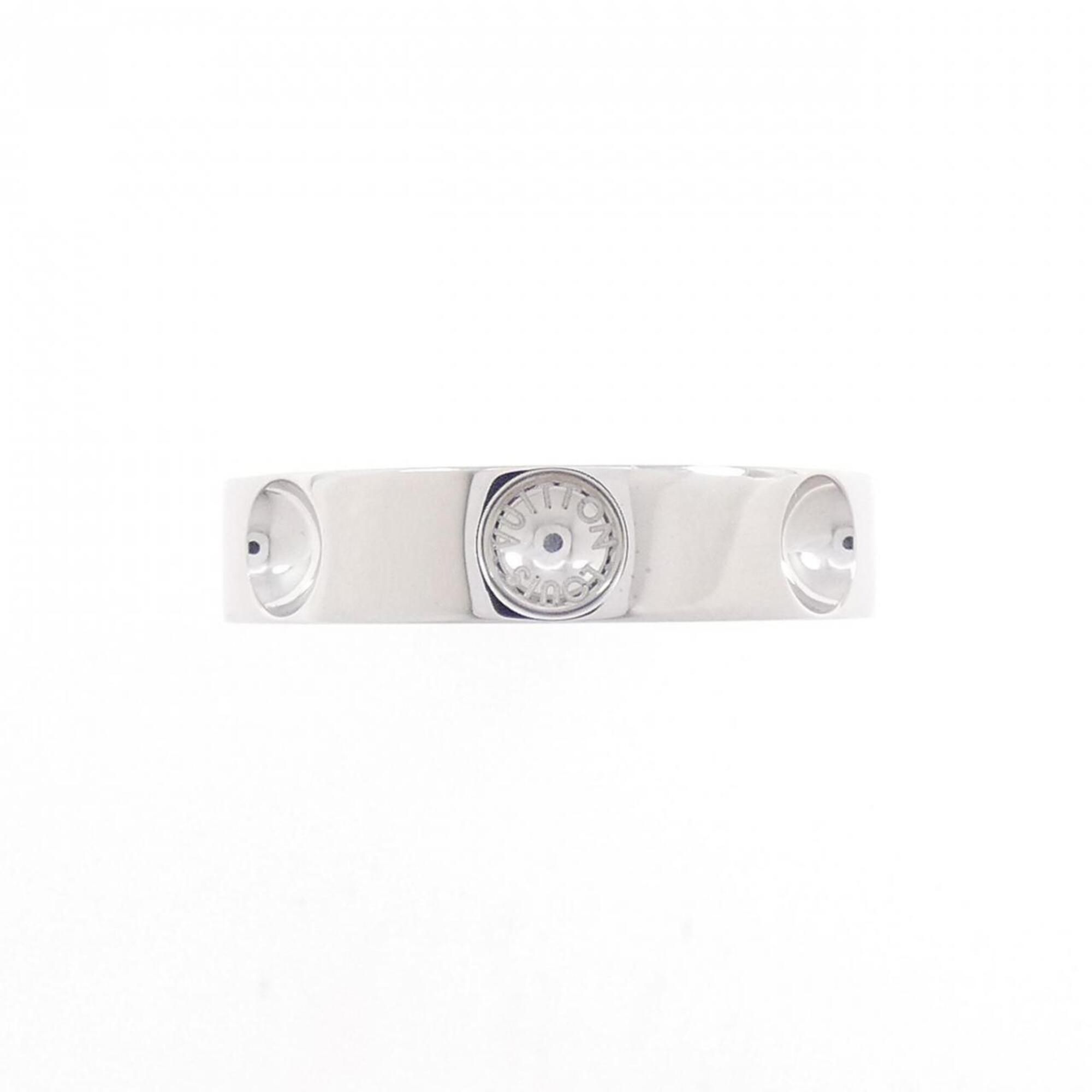 White Gold (18K) Band Ring (Pre-Owned) - Louis Vuitton - Modalova