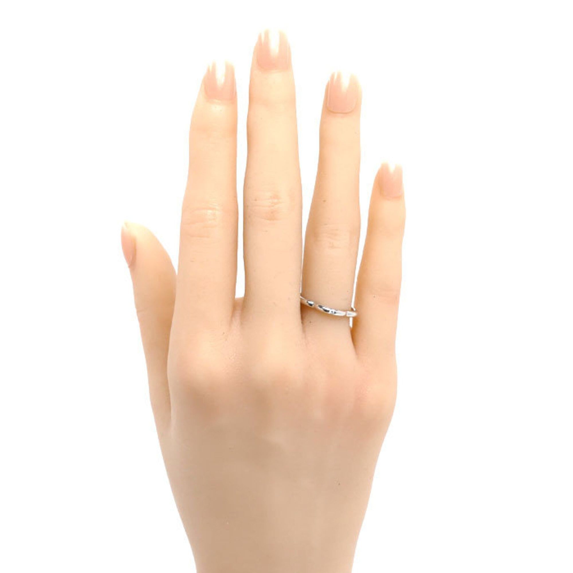 White Gold (18K) Band Ring (Pre-Owned) - Chanel - Modalova