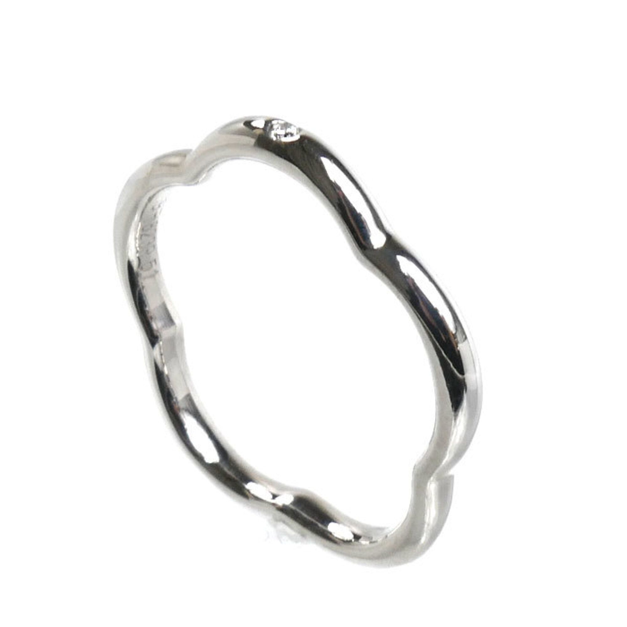 White Gold (18K) Band Ring (Pre-Owned) - Chanel - Modalova