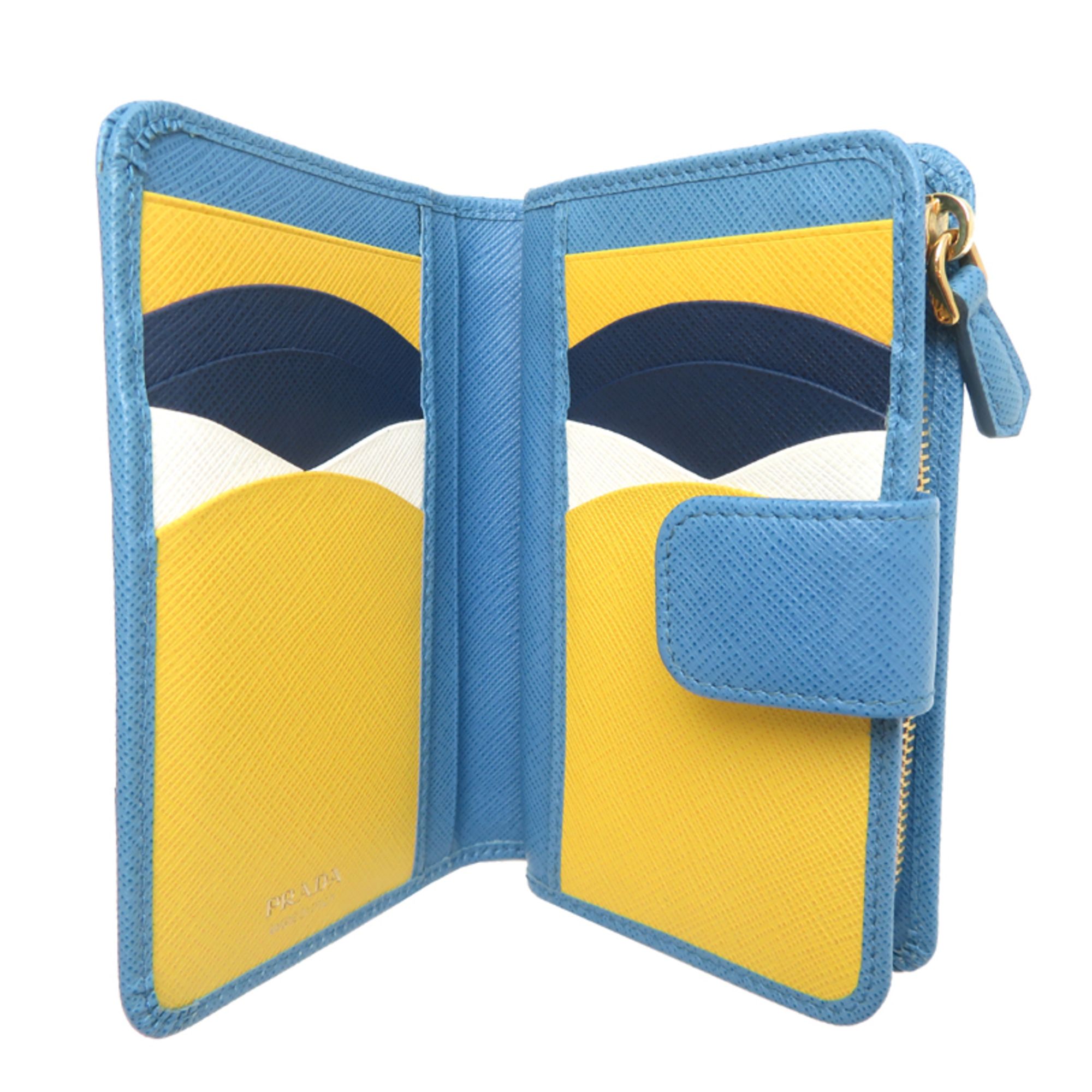 Leather Wallet (Bi-Fold) (Pre-Owned) - Prada - Modalova