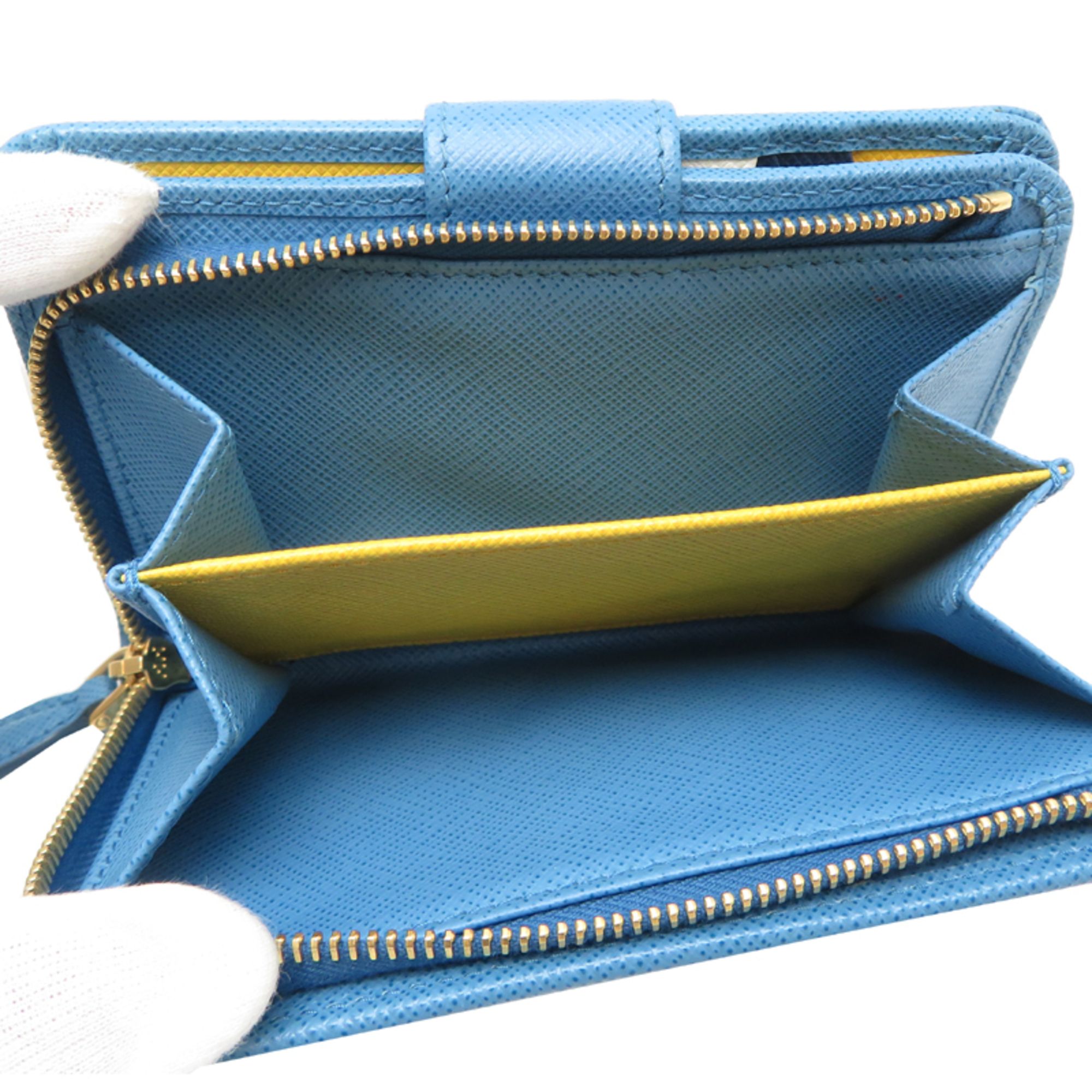 Leather Wallet (Bi-Fold) (Pre-Owned) - Prada - Modalova