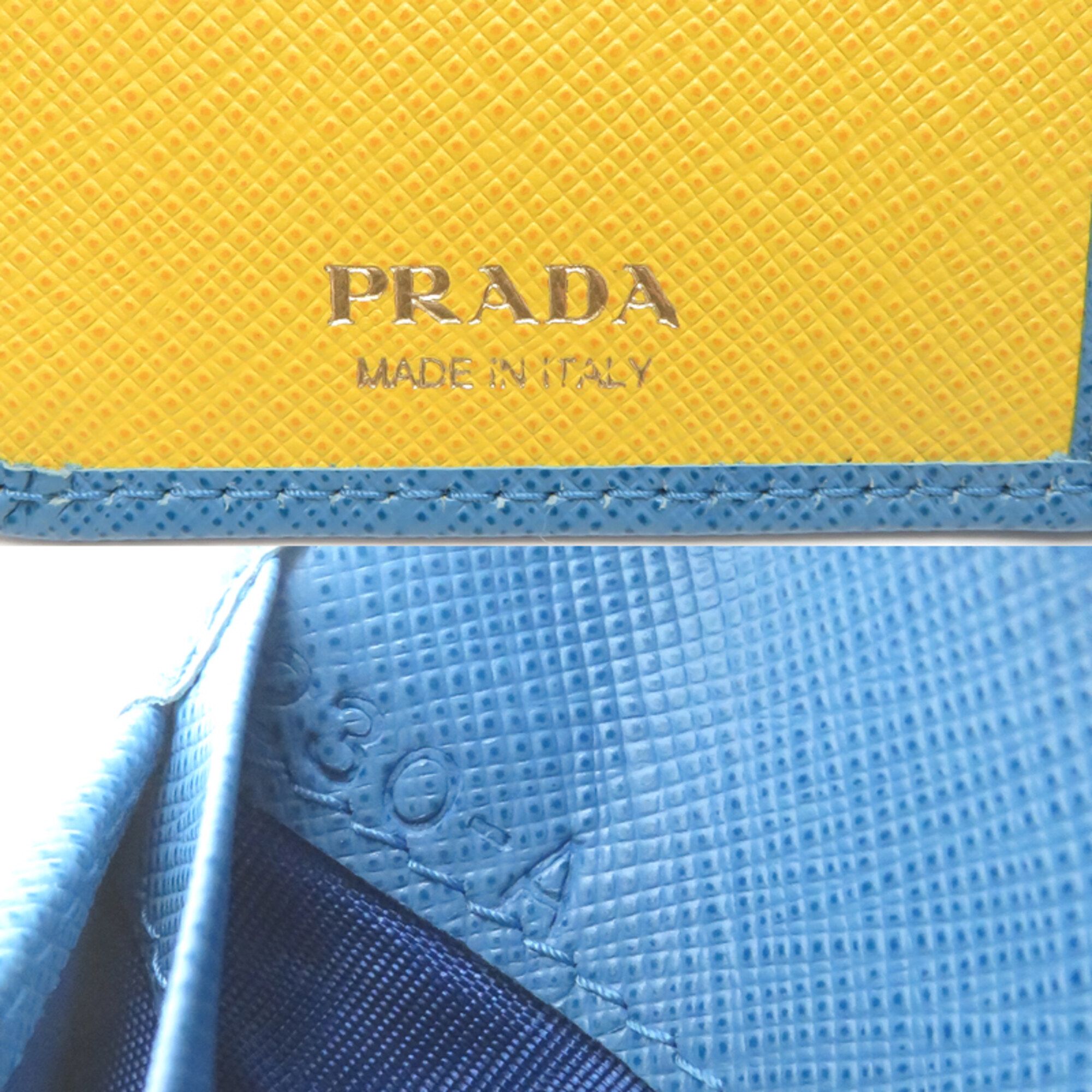 Leather Wallet (Bi-Fold) (Pre-Owned) - Prada - Modalova