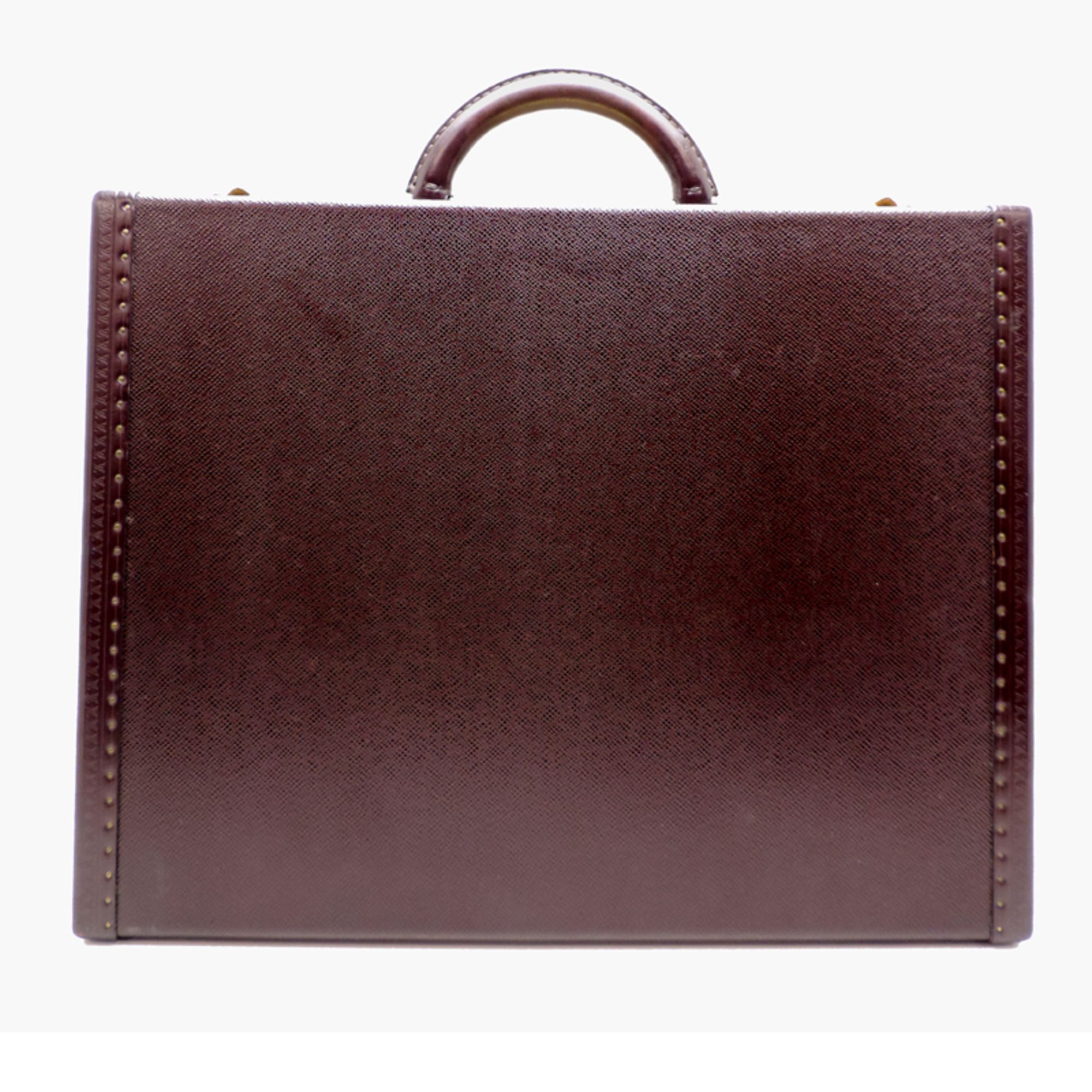 Taiga Leather Attaché Case (Pre-Owned) - Louis Vuitton - Modalova