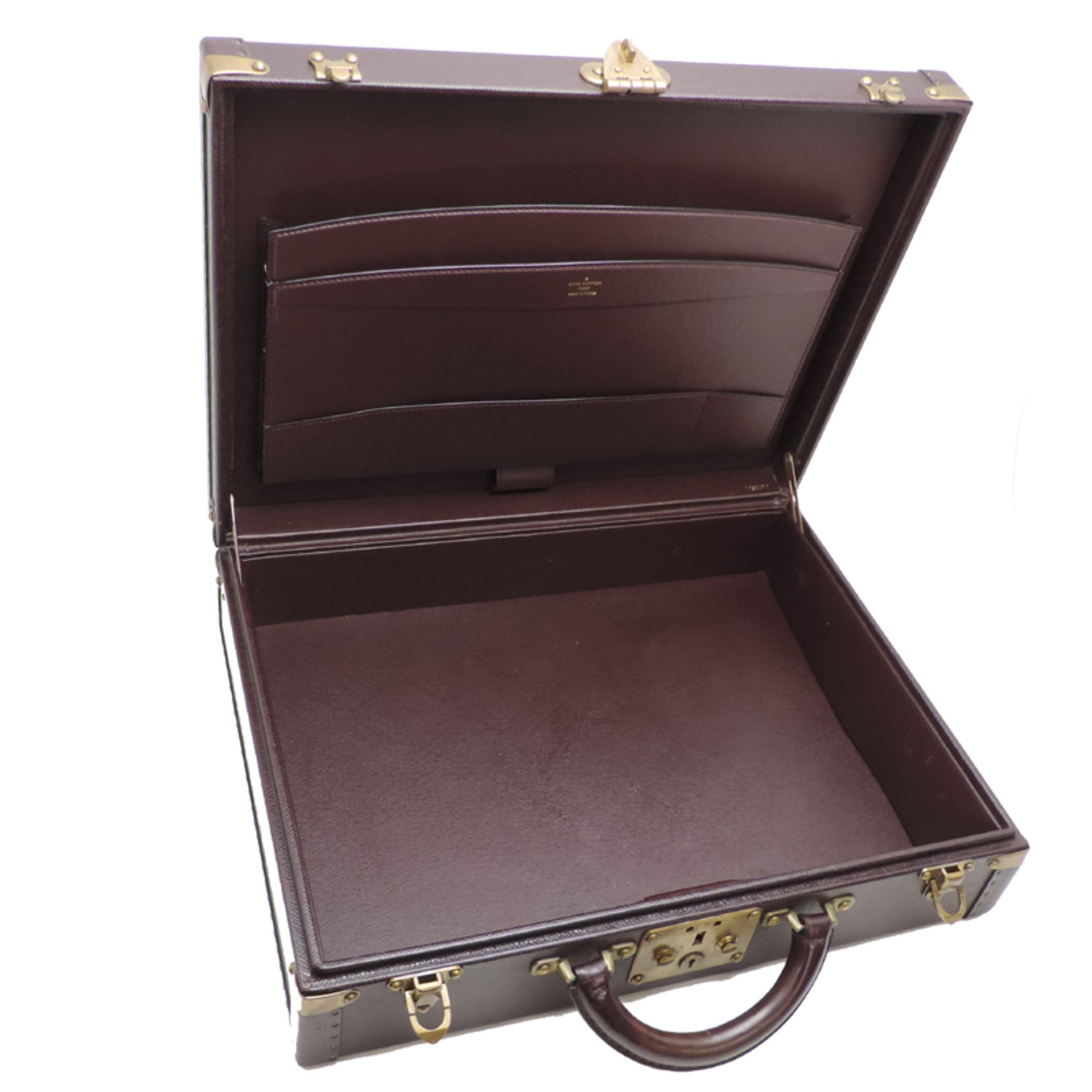 Taiga Leather Attaché Case (Pre-Owned) - Louis Vuitton - Modalova