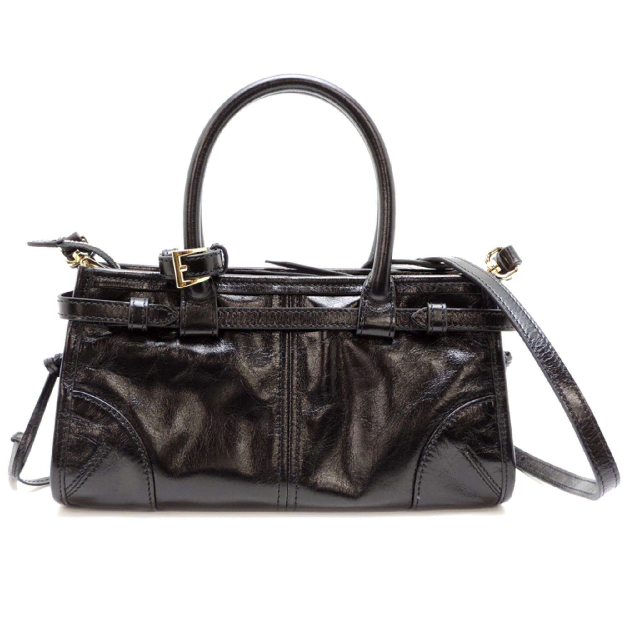 Leather Handbag (Pre-Owned) - Prada - Modalova