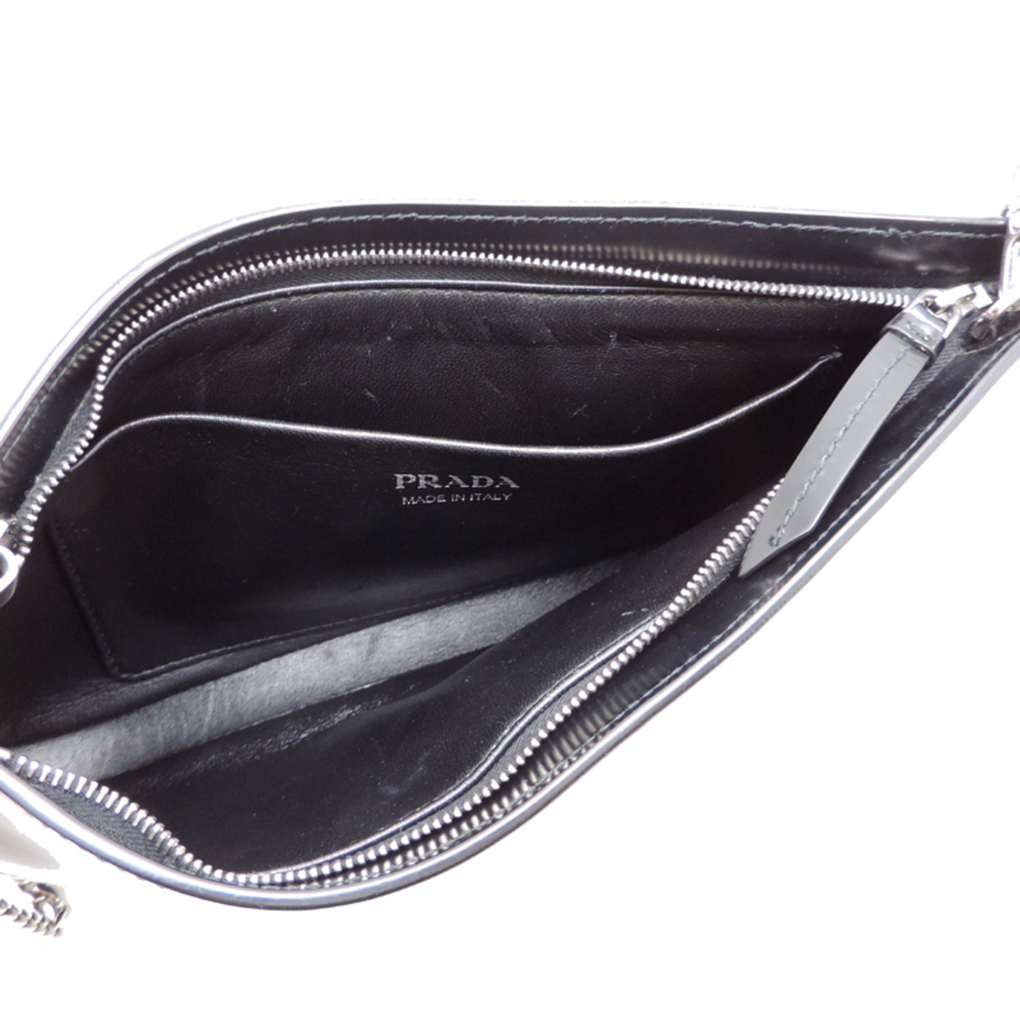 Leather Shoulder Bag (Pre-Owned) - Prada - Modalova