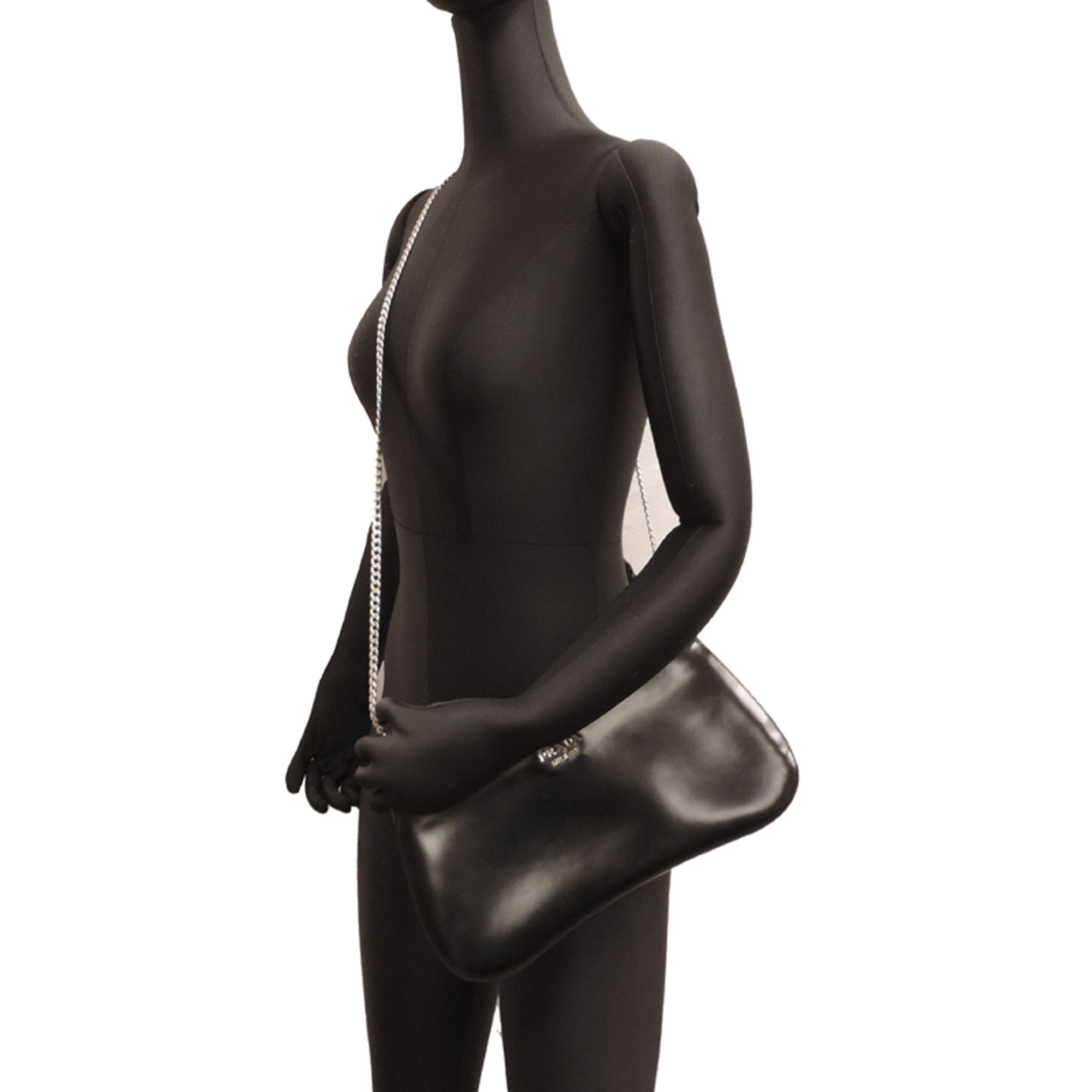 Leather Shoulder Bag (Pre-Owned) - Prada - Modalova