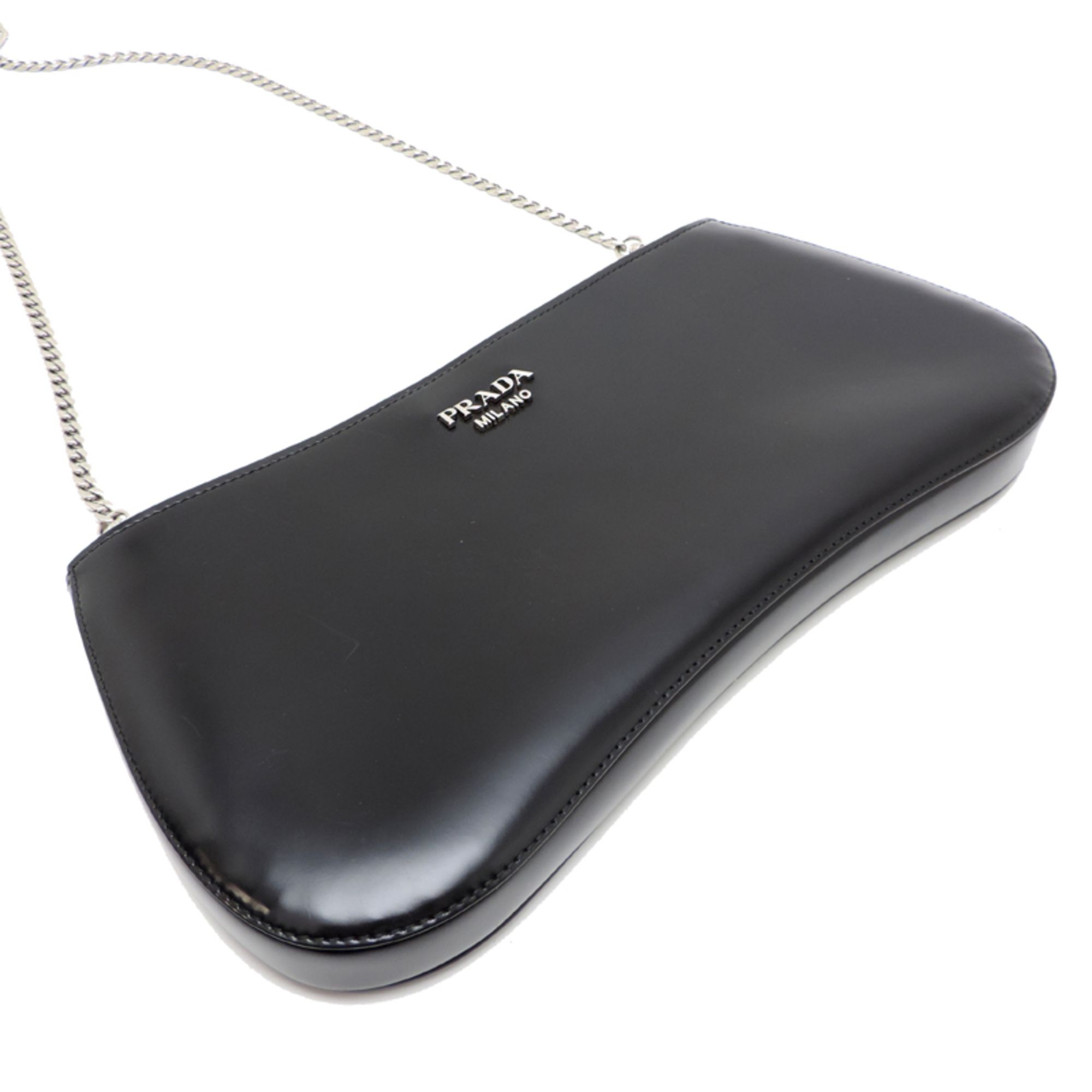 Leather Shoulder Bag (Pre-Owned) - Prada - Modalova