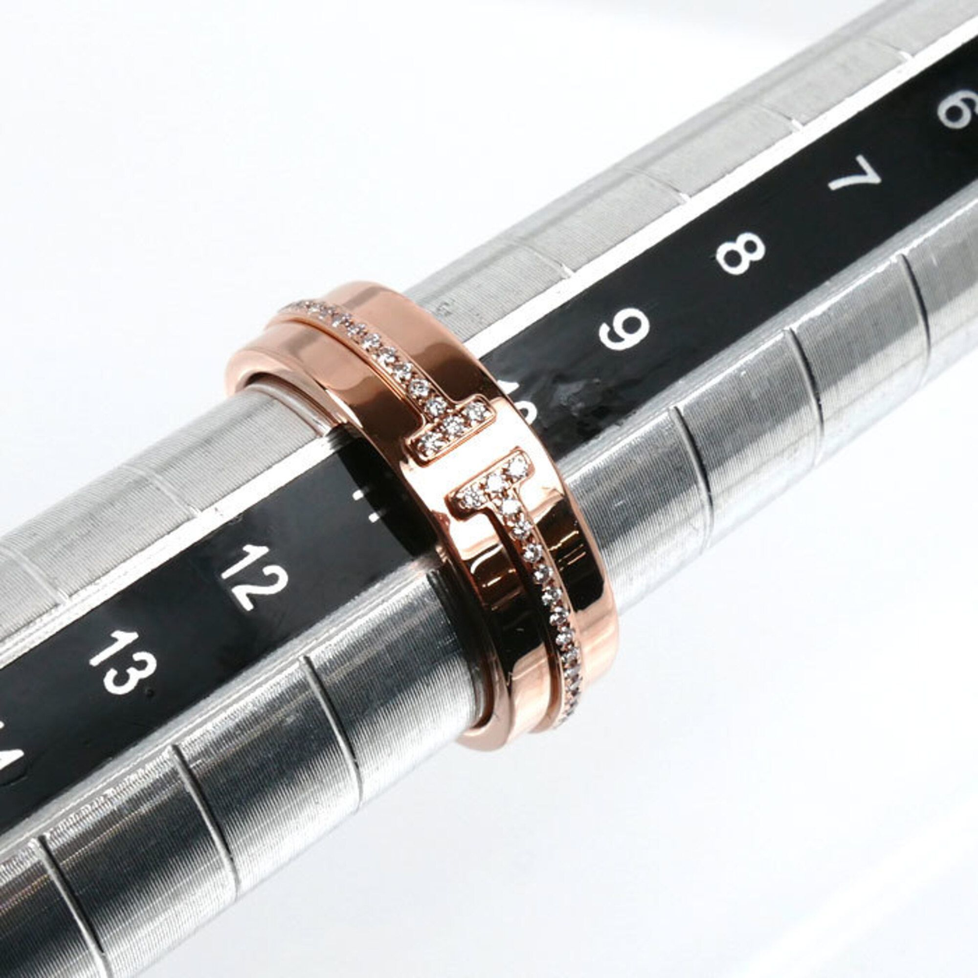 Pink Gold (18K) Band Ring (Pre-Owned) - Tiffany - Modalova