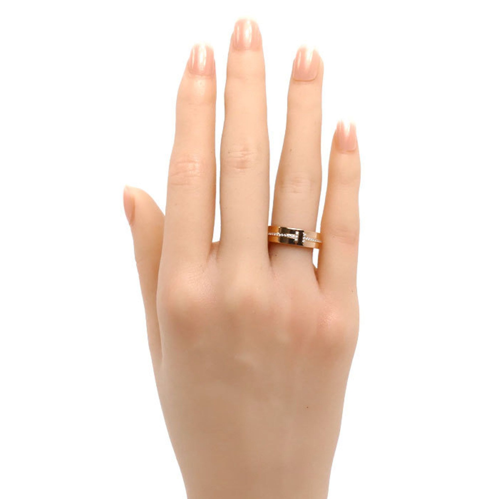 Pink Gold (18K) Band Ring (Pre-Owned) - Tiffany - Modalova