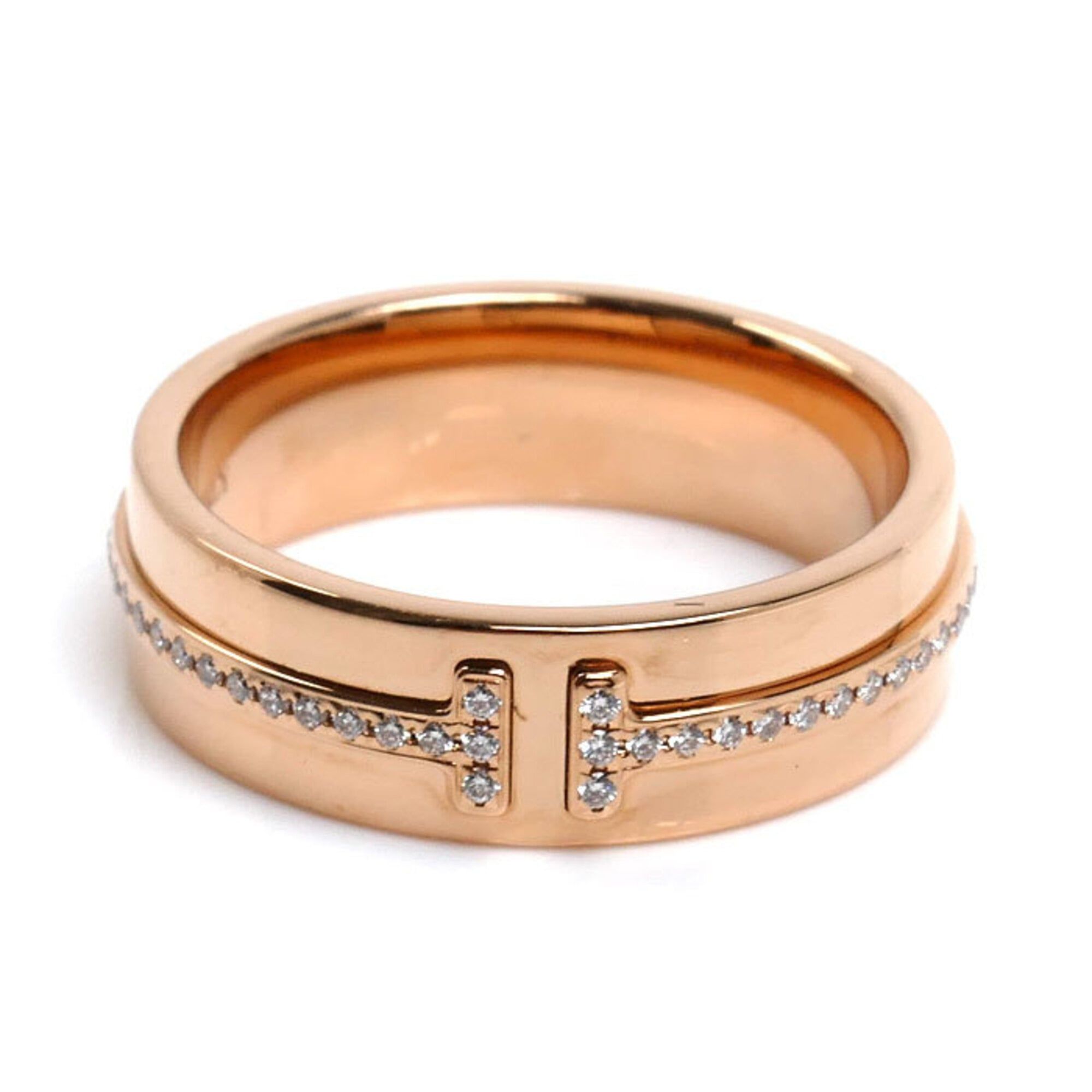 Pink Gold (18K) Band Ring (Pre-Owned) - Tiffany - Modalova