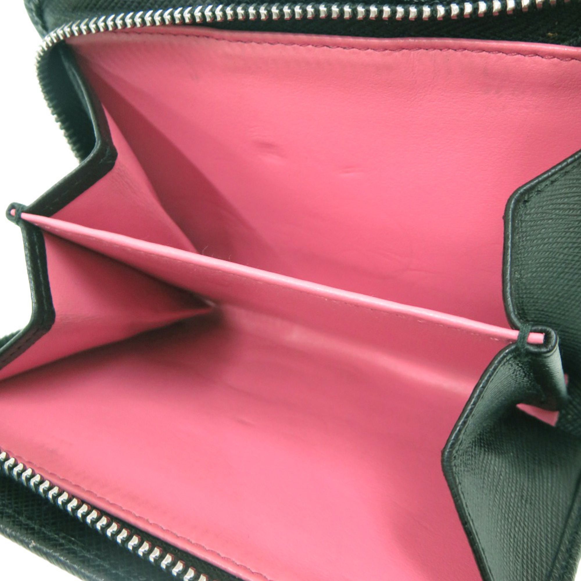 Leather Saffiano Wallet (Bi-Fold) (Pre-Owned) - Prada - Modalova