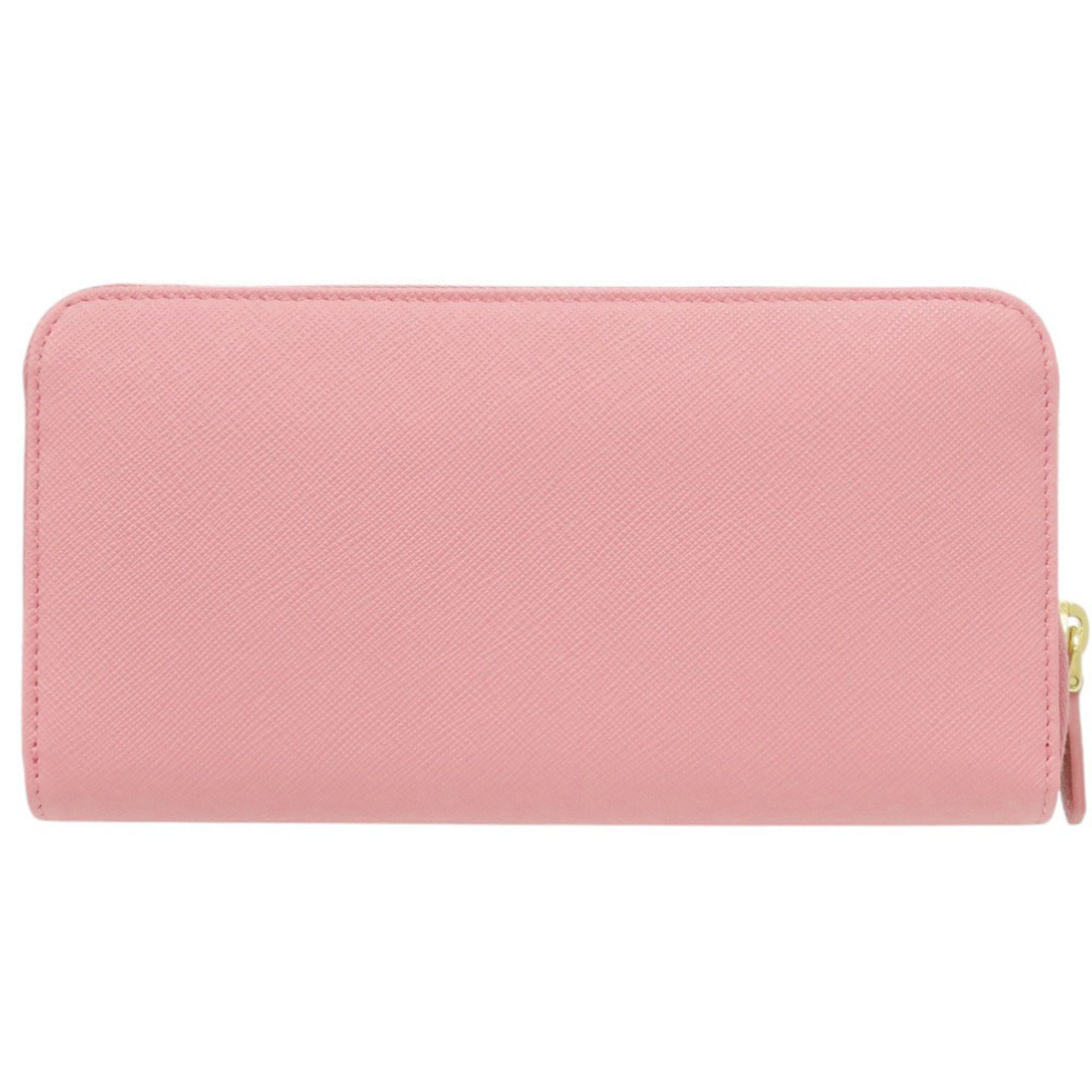 Leather Long Wallet (Bi-Fold) (Pre-Owned) - Prada - Modalova