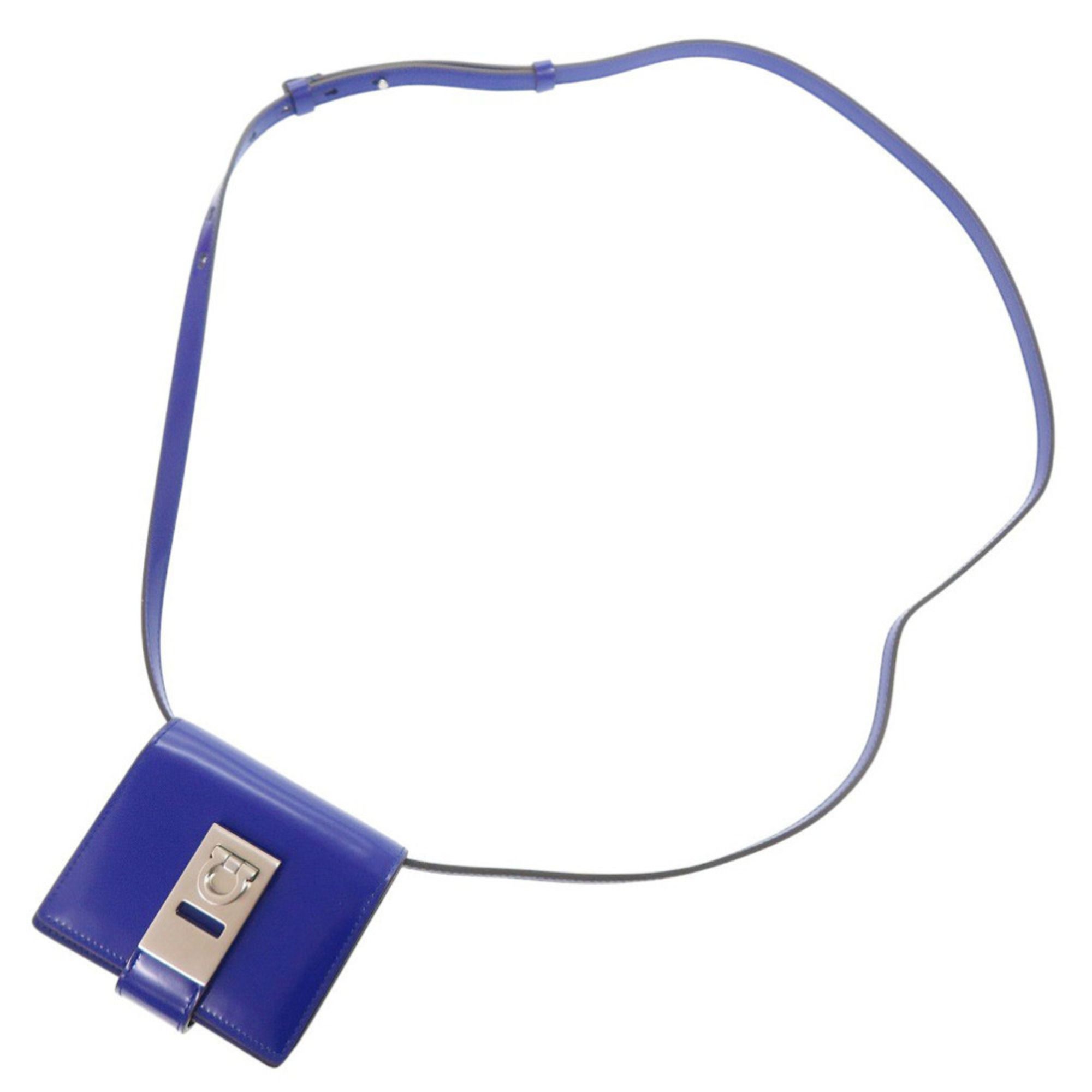 Leather Shoulder Bag (Pre-Owned) - Salvatore Ferragamo - Modalova