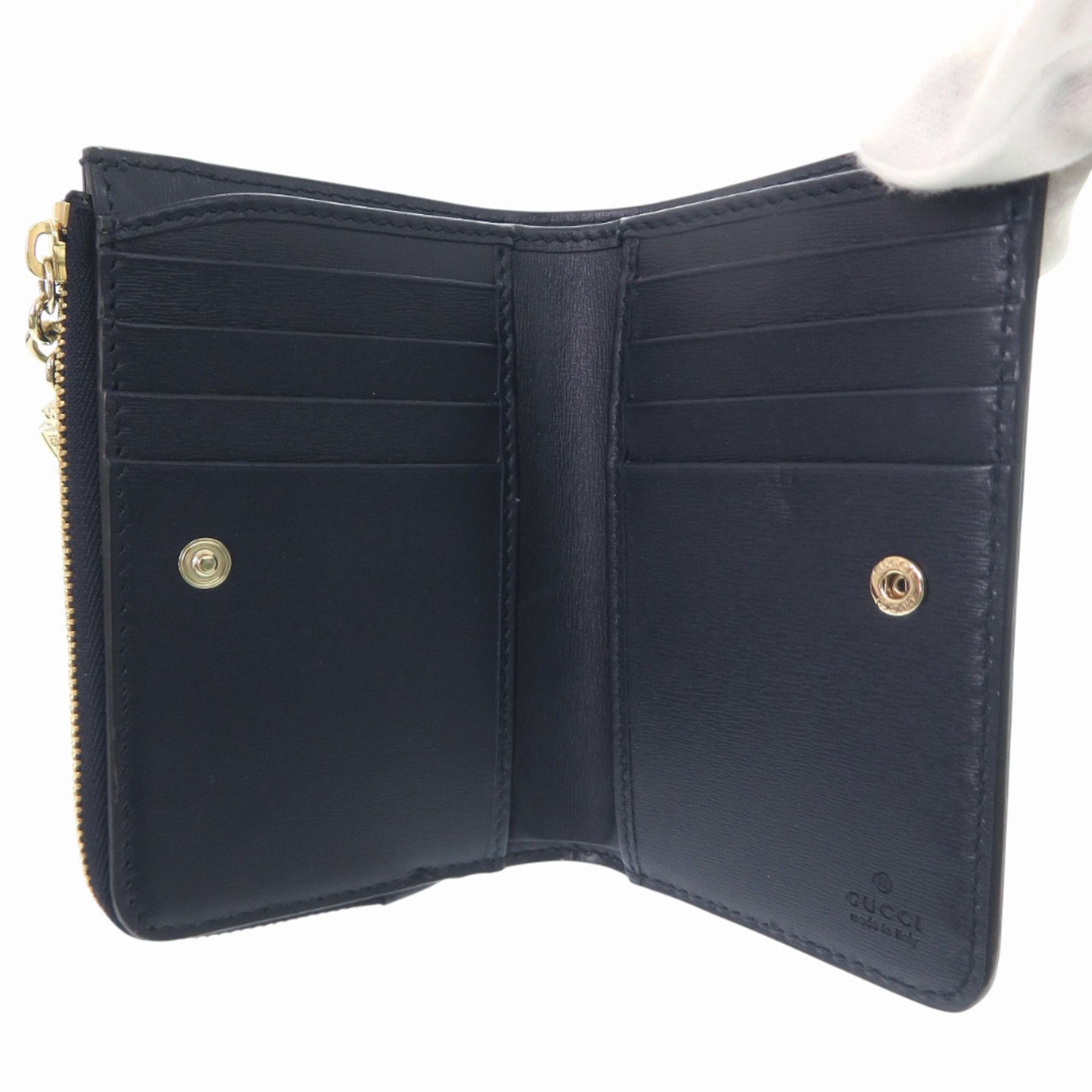 Gg Canvas Leather Wallet (Bi-Fold) (Pre-Owned) - Gucci - Modalova