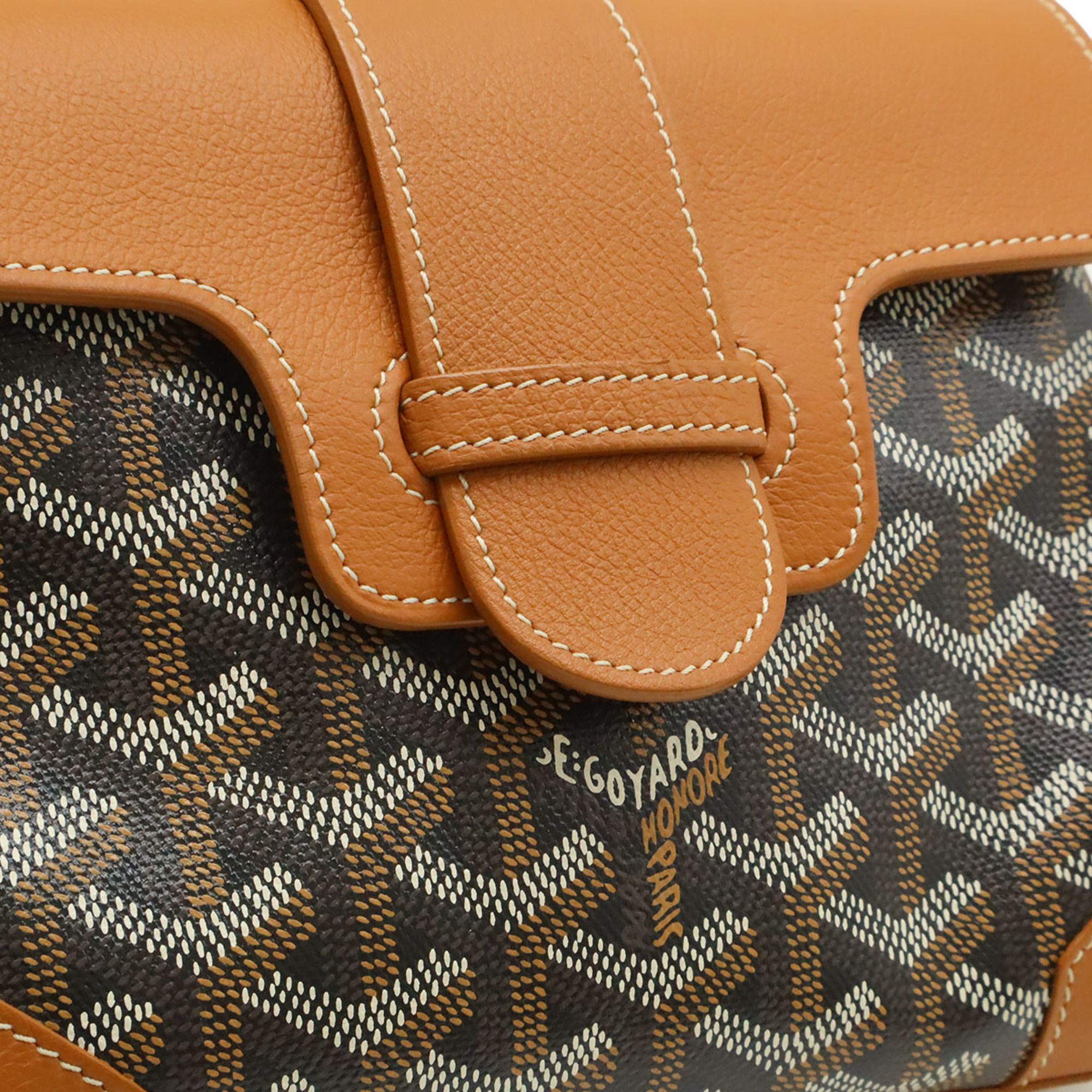Coated Canvas Leather Handbag Shoulder Bag (Pre-Owned) - Goyard - Modalova