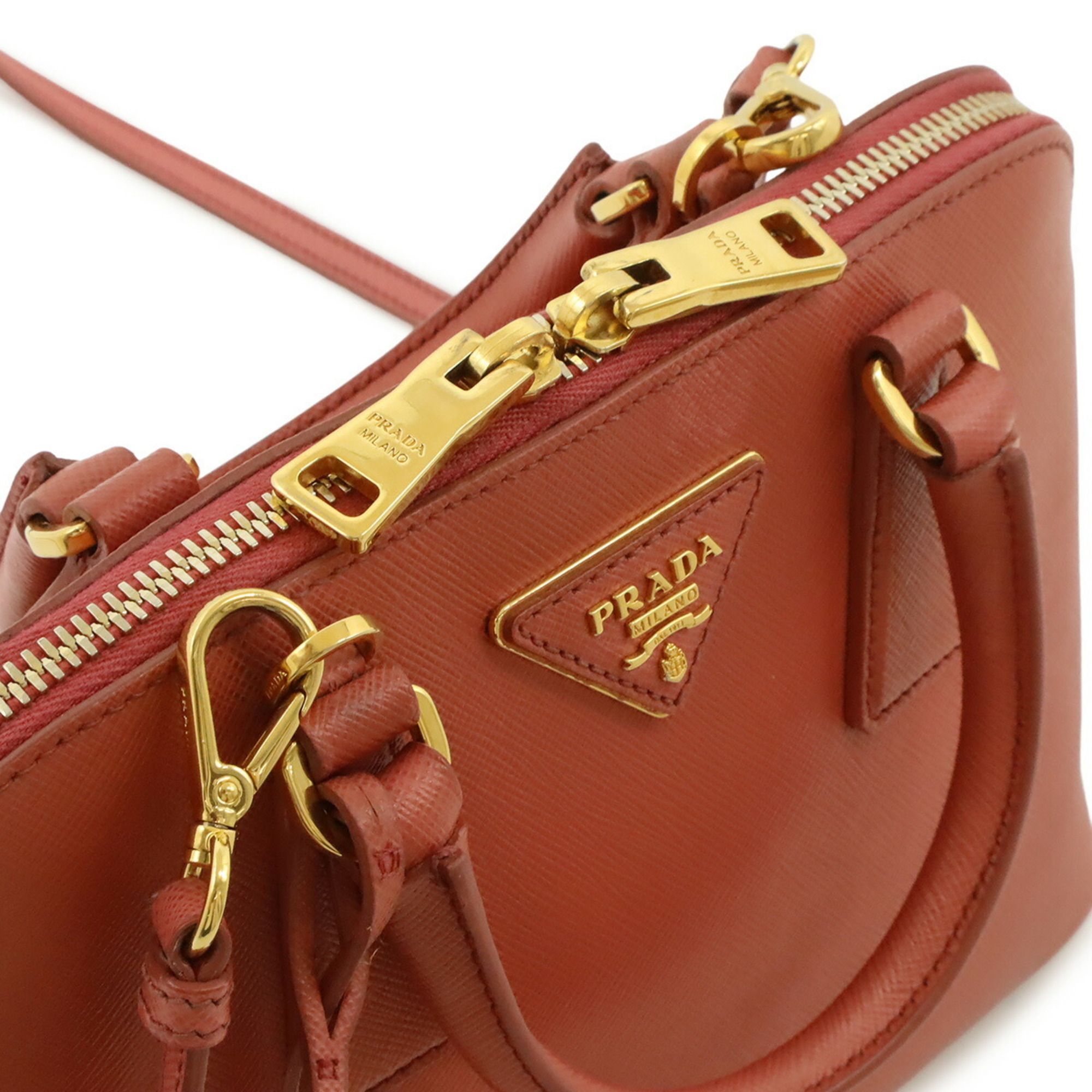Leather Handbag Shoulder Bag (Pre-Owned) - Prada - Modalova