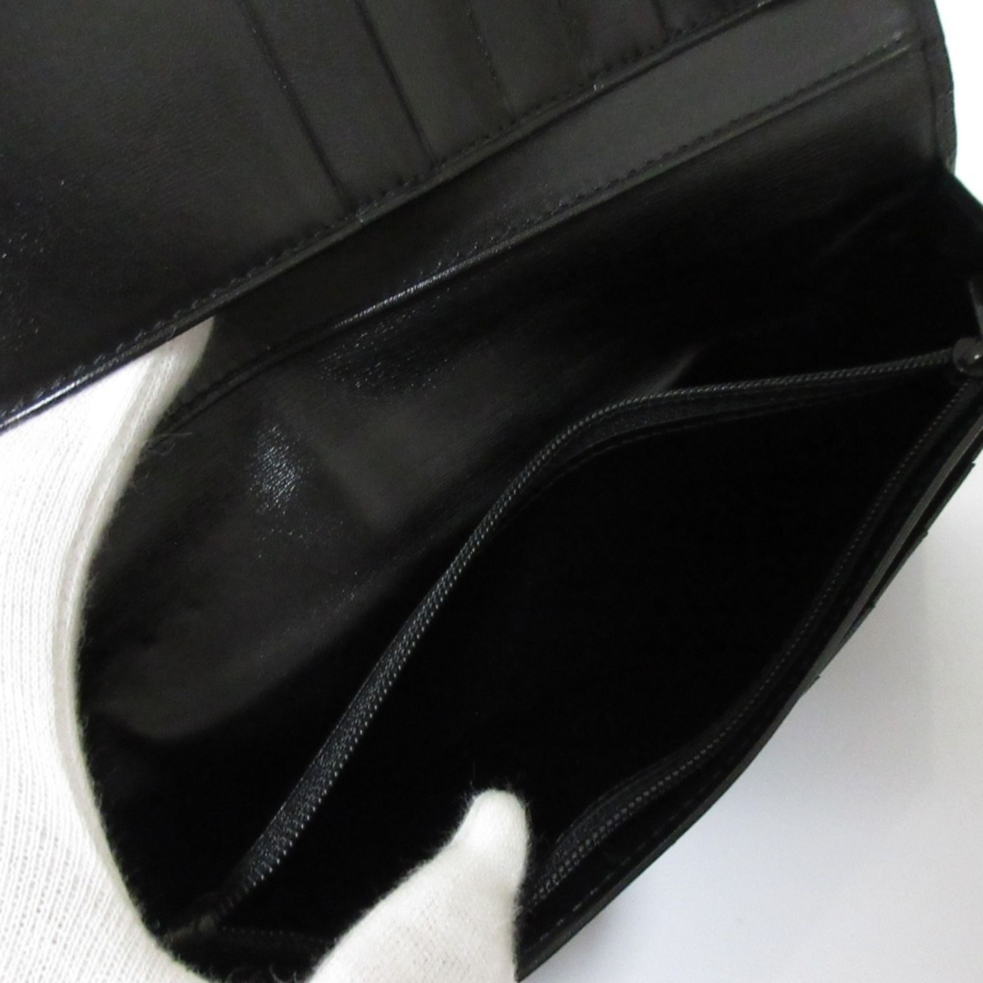 Leather Long Wallet (Bi-Fold) (Pre-Owned) - Cartier - Modalova