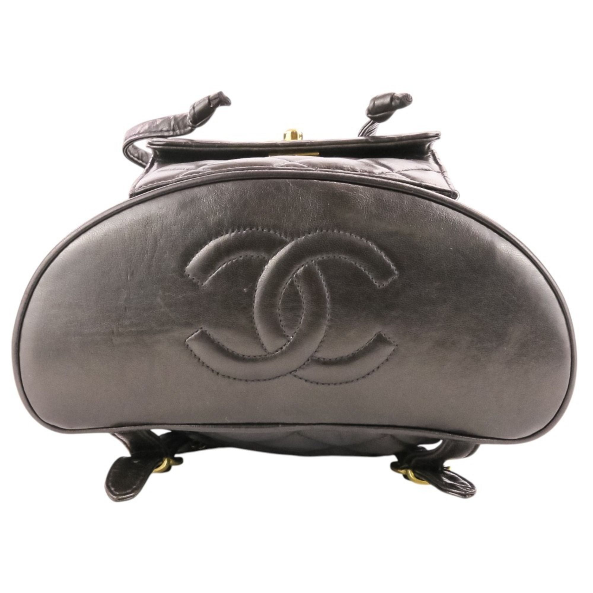 Leather Backpack (Pre-Owned) - Chanel - Modalova