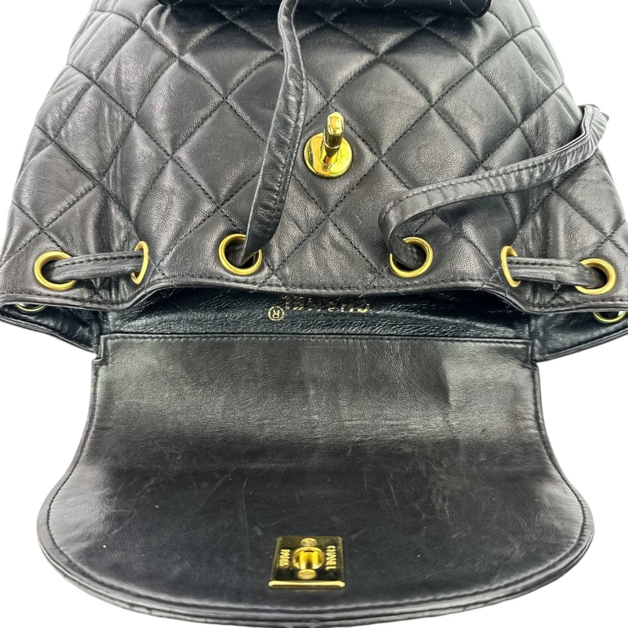 Leather Backpack (Pre-Owned) - Chanel - Modalova