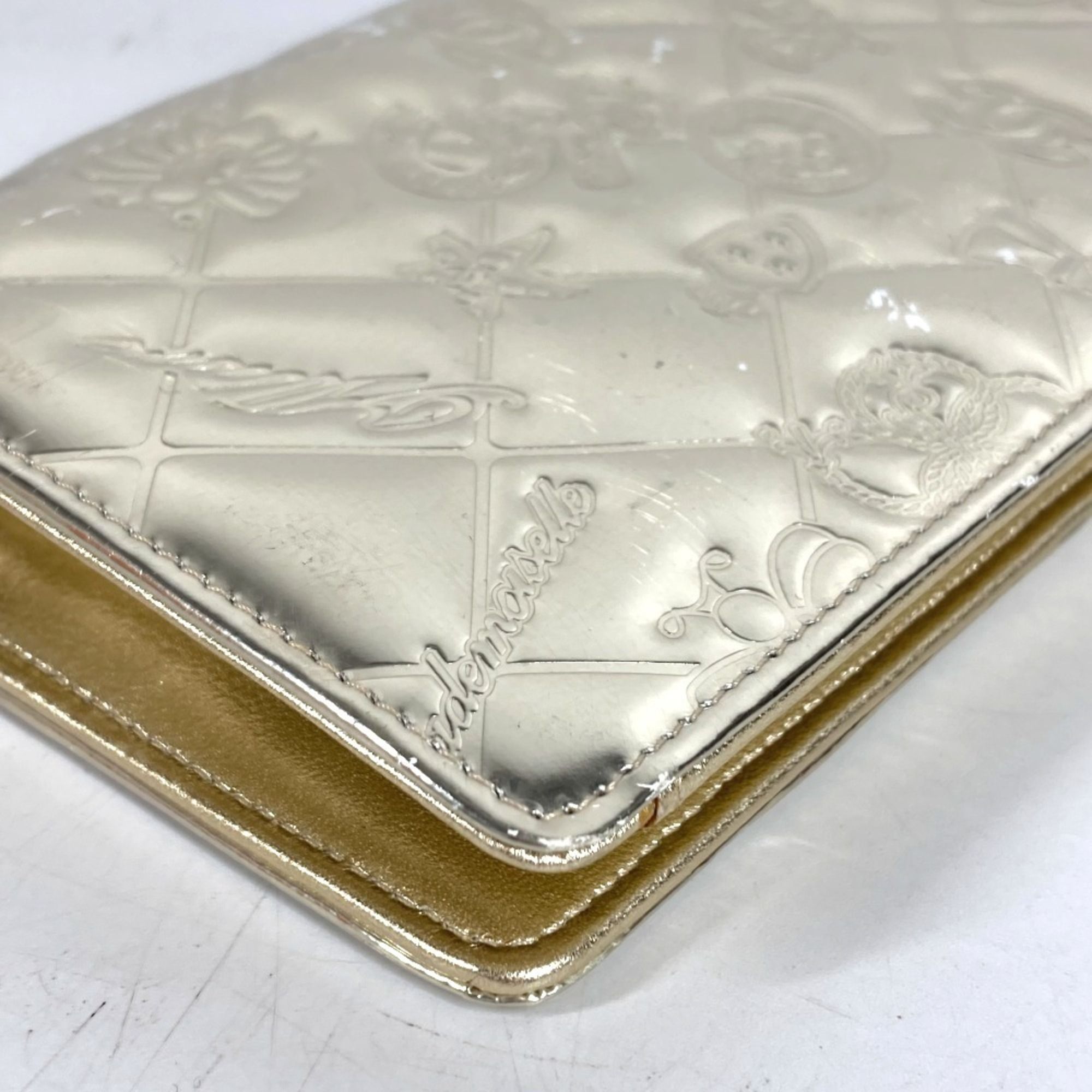 Leather Long Wallet (Bi-Fold) (Pre-Owned) - Chanel - Modalova