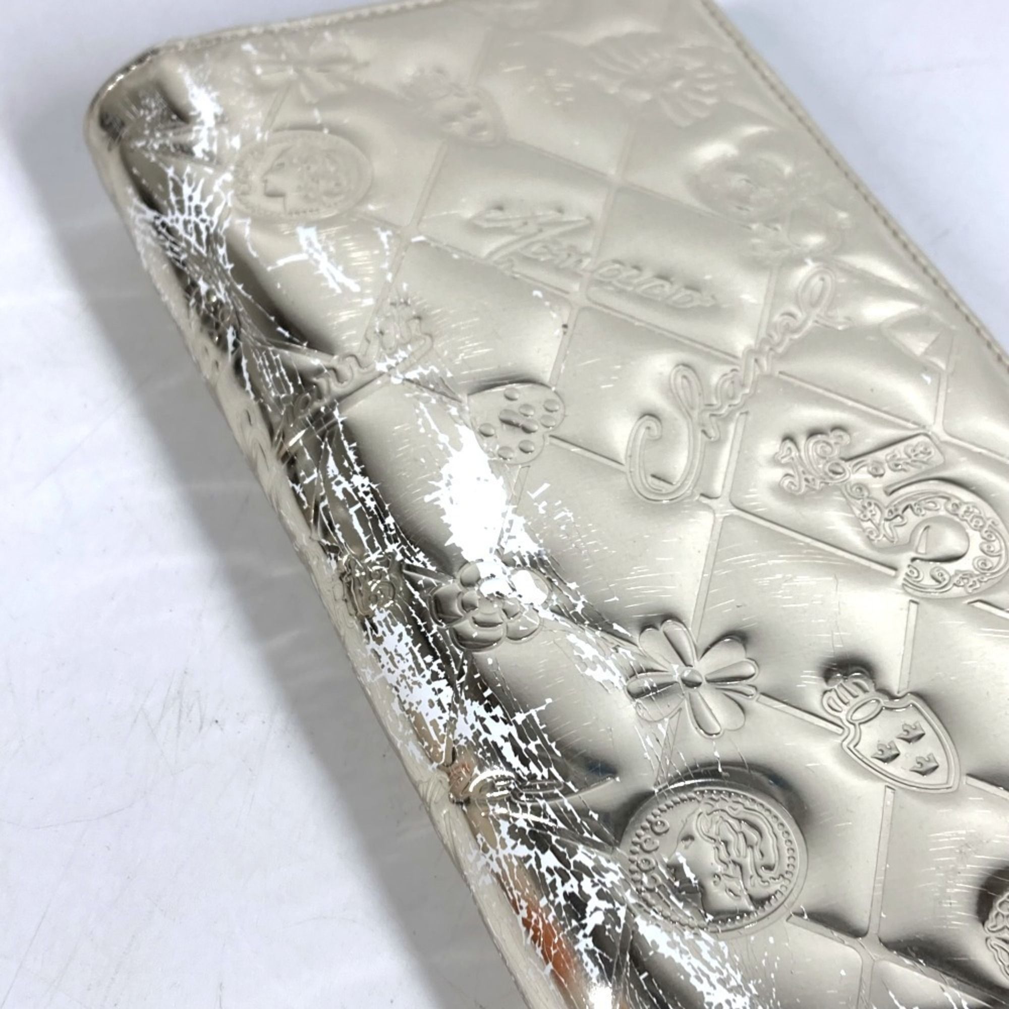 Leather Long Wallet (Bi-Fold) (Pre-Owned) - Chanel - Modalova