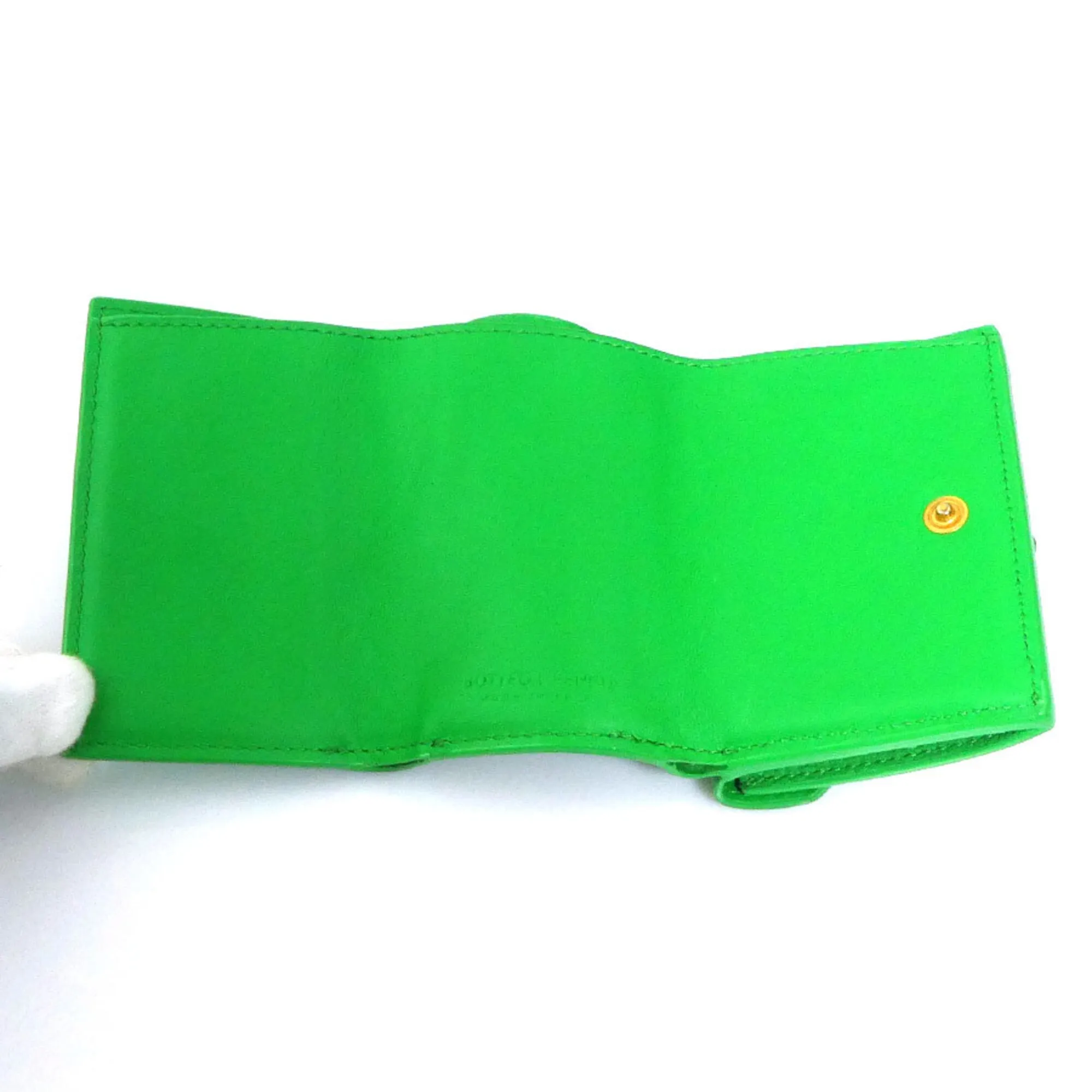 Leather Wallet (Tri-Fold) (Pre-Owned) - Bottega Veneta - Modalova