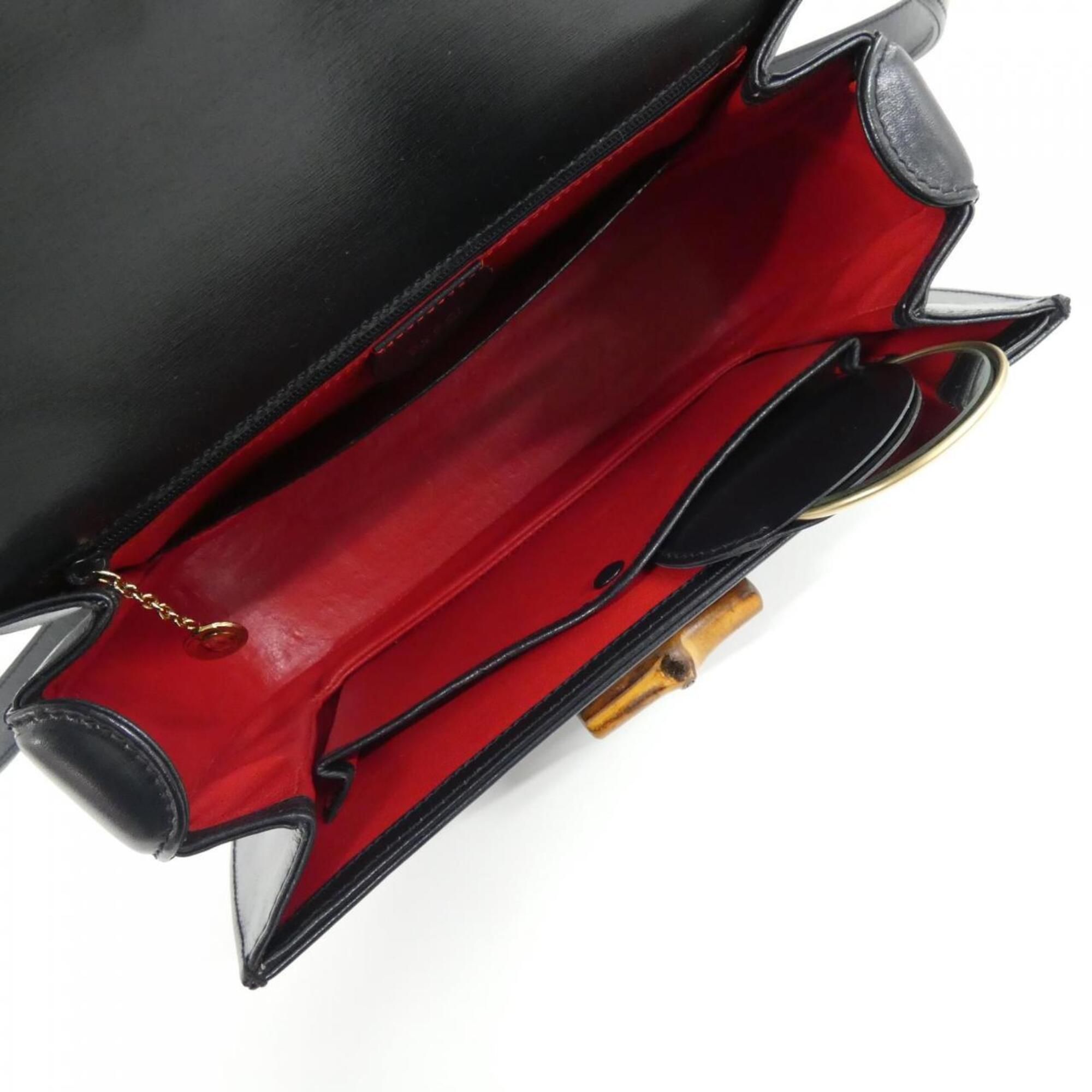 Leather Handbag (Pre-Owned) - Gucci - Modalova