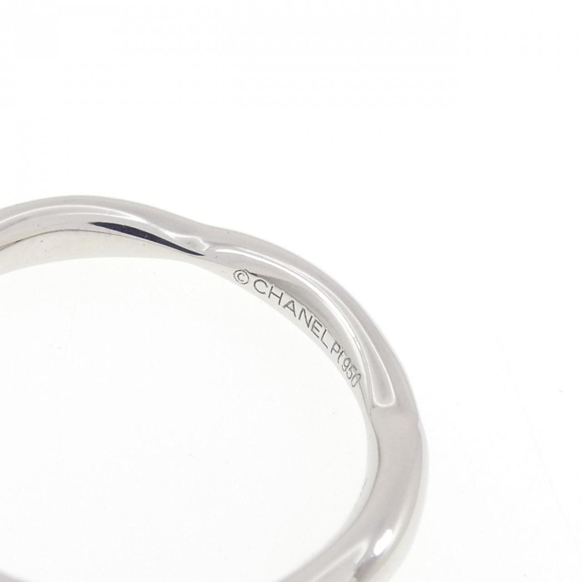 Platinum 950 Band Ring (Pre-Owned) - Chanel - Modalova
