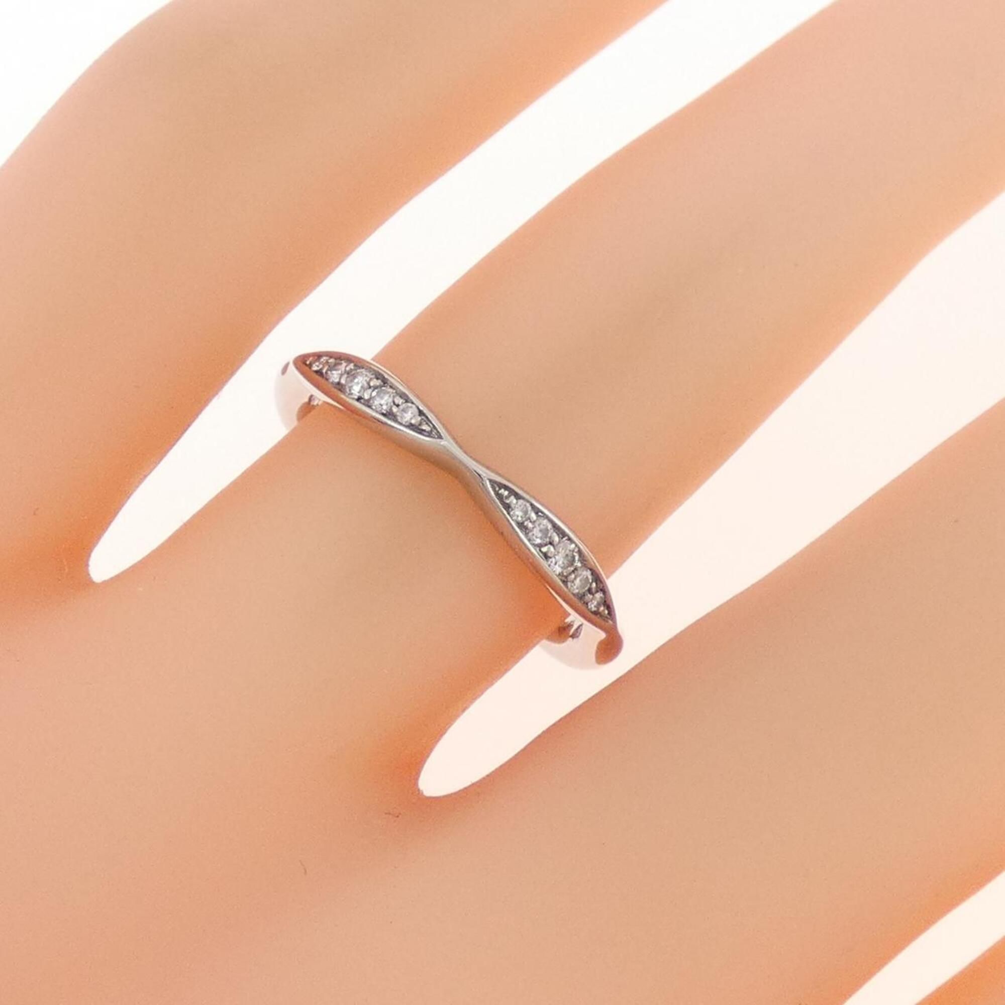 Platinum 950 Band Ring (Pre-Owned) - Chanel - Modalova