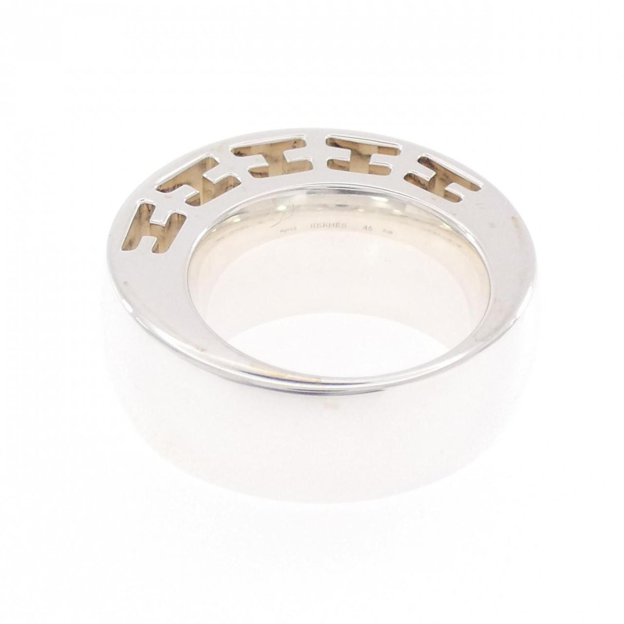 Silver 925 Band Ring (Pre-Owned) - Hermes - Modalova
