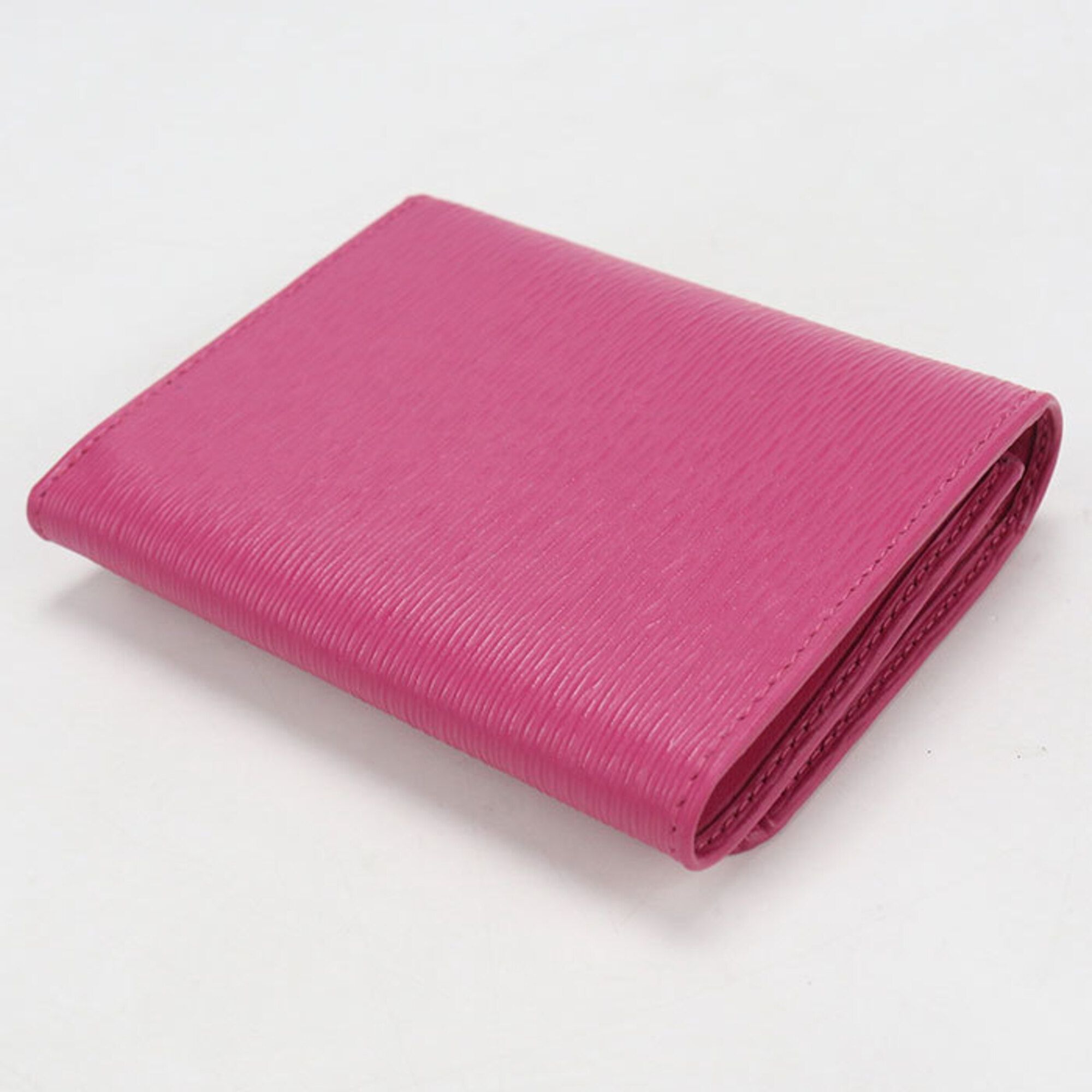 Leather Wallet (Tri-Fold) (Pre-Owned) - Prada - Modalova