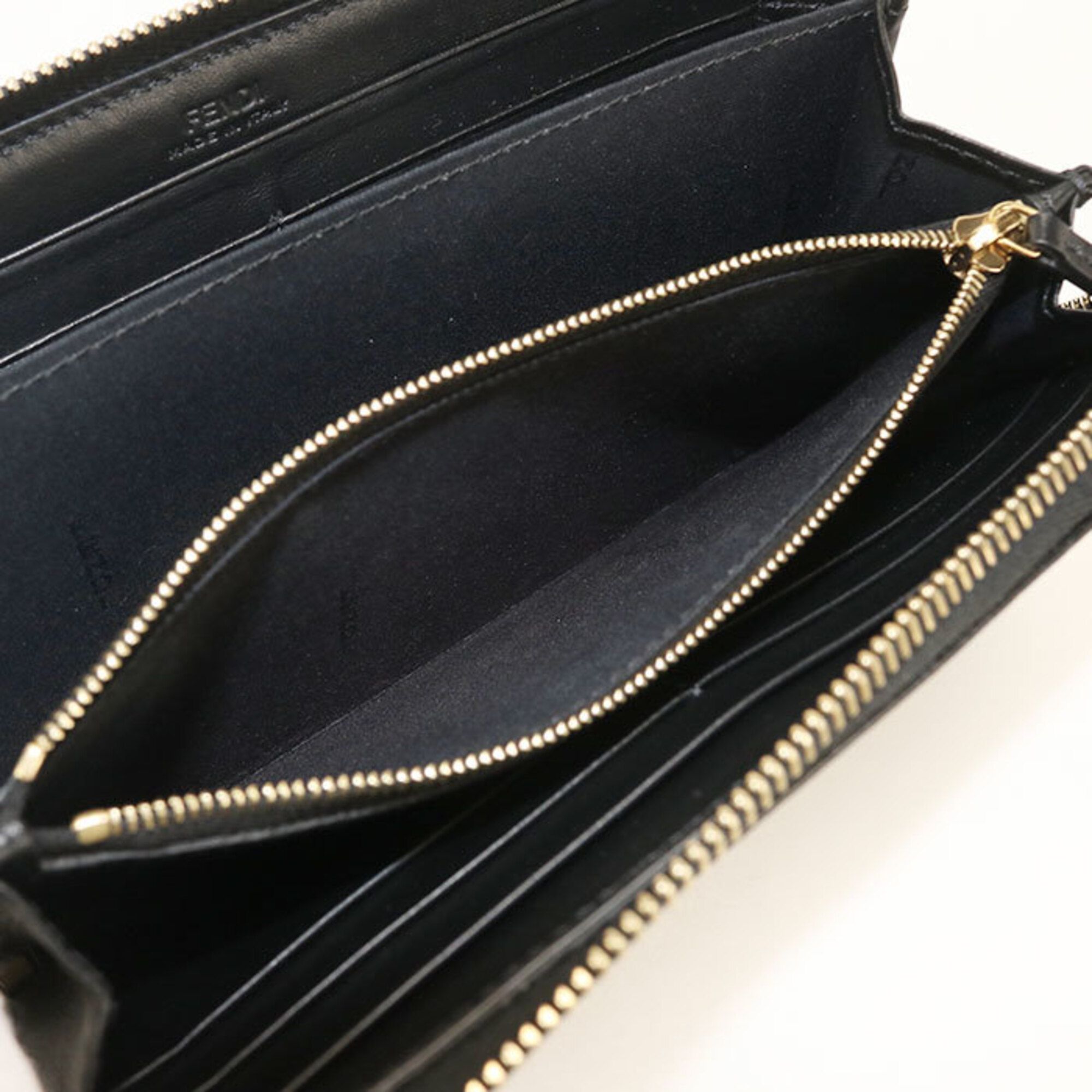 Leather Long Wallet (Bi-Fold) (Pre-Owned) - Fendi - Modalova