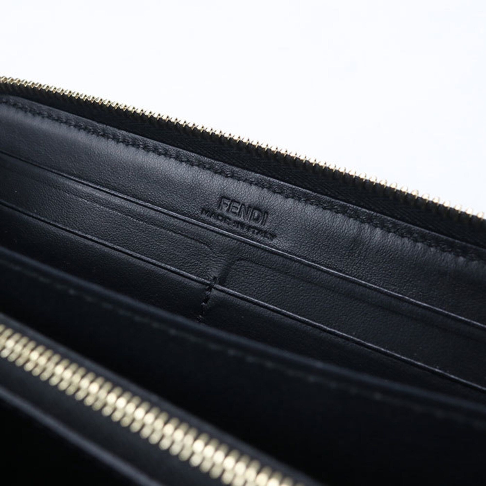 Leather Long Wallet (Bi-Fold) (Pre-Owned) - Fendi - Modalova