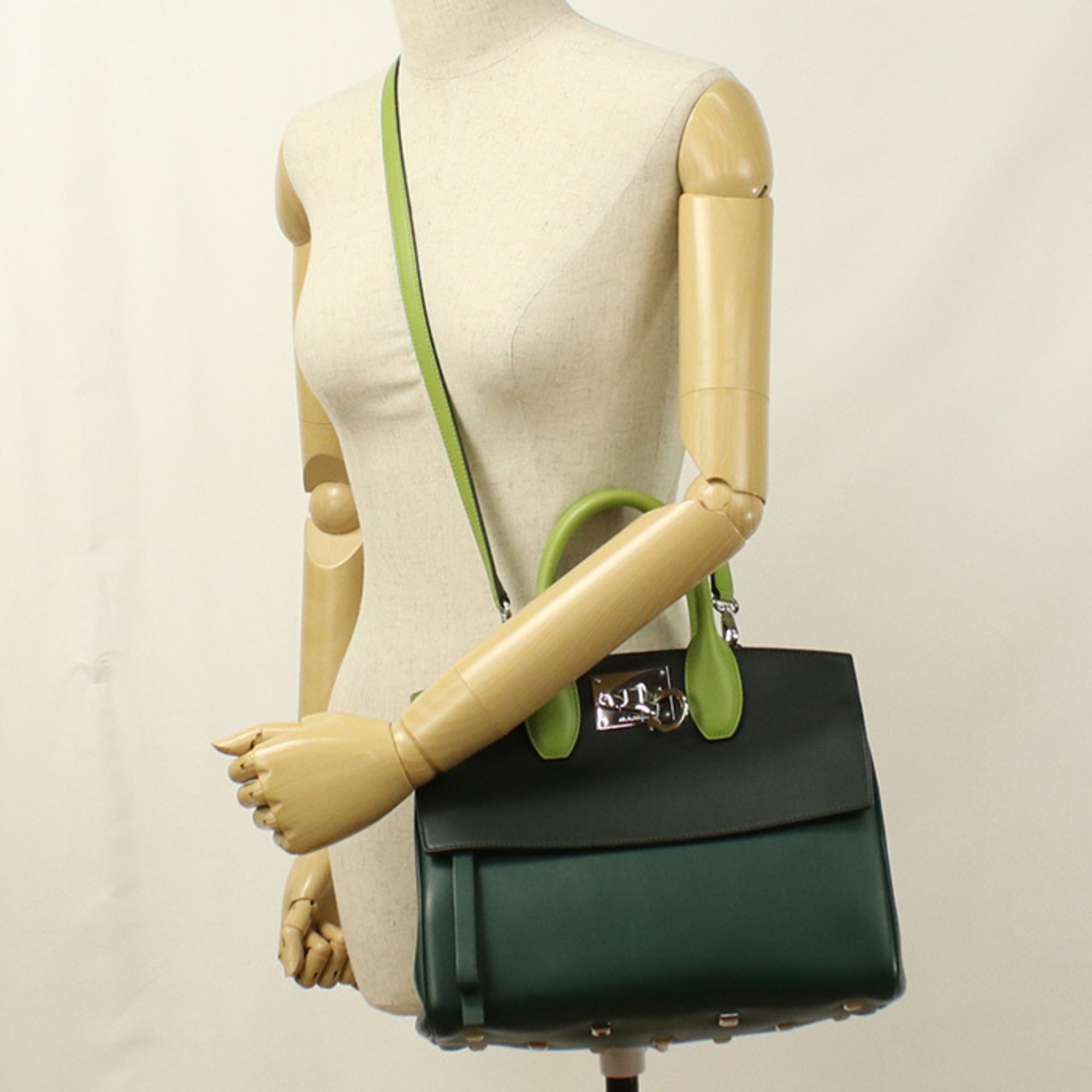 Leather Tote Bag (Pre-Owned) - Salvatore Ferragamo - Modalova