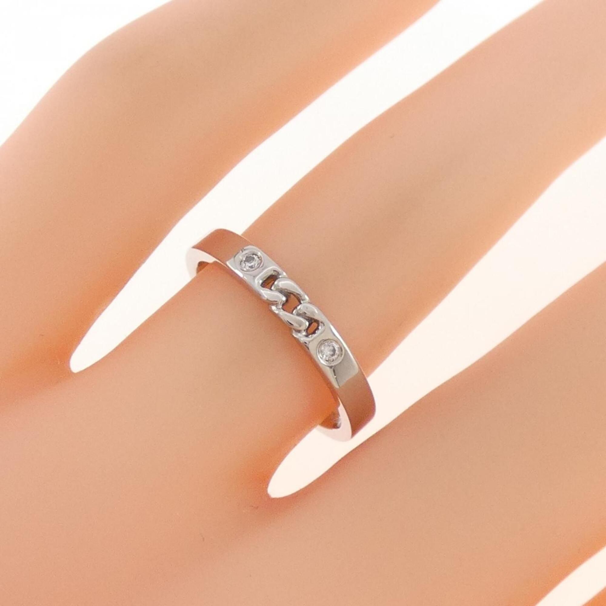 Platinum 950 Band Ring (Pre-Owned) - Hermes - Modalova