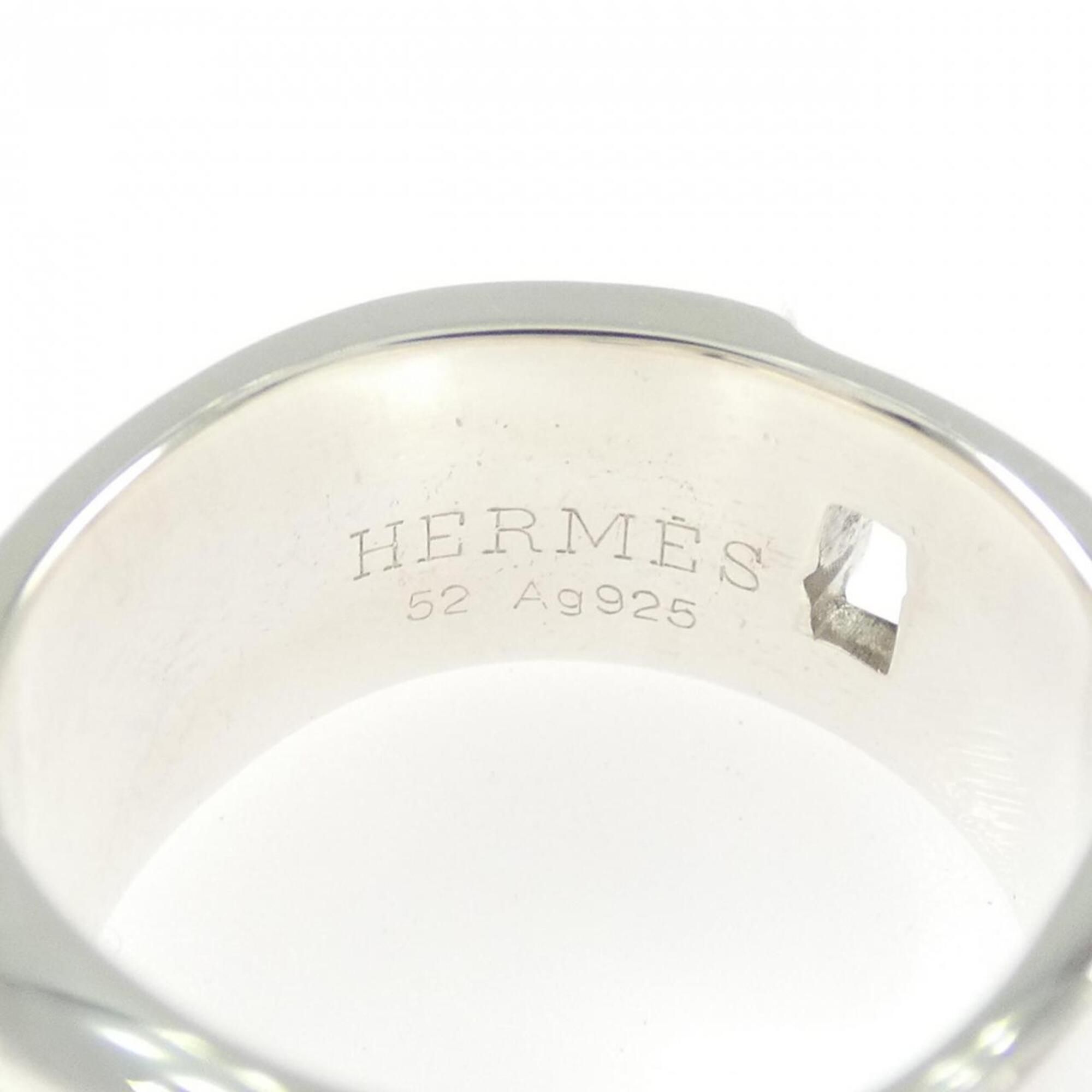 Silver 925 Band Ring (Pre-Owned) - Hermes - Modalova