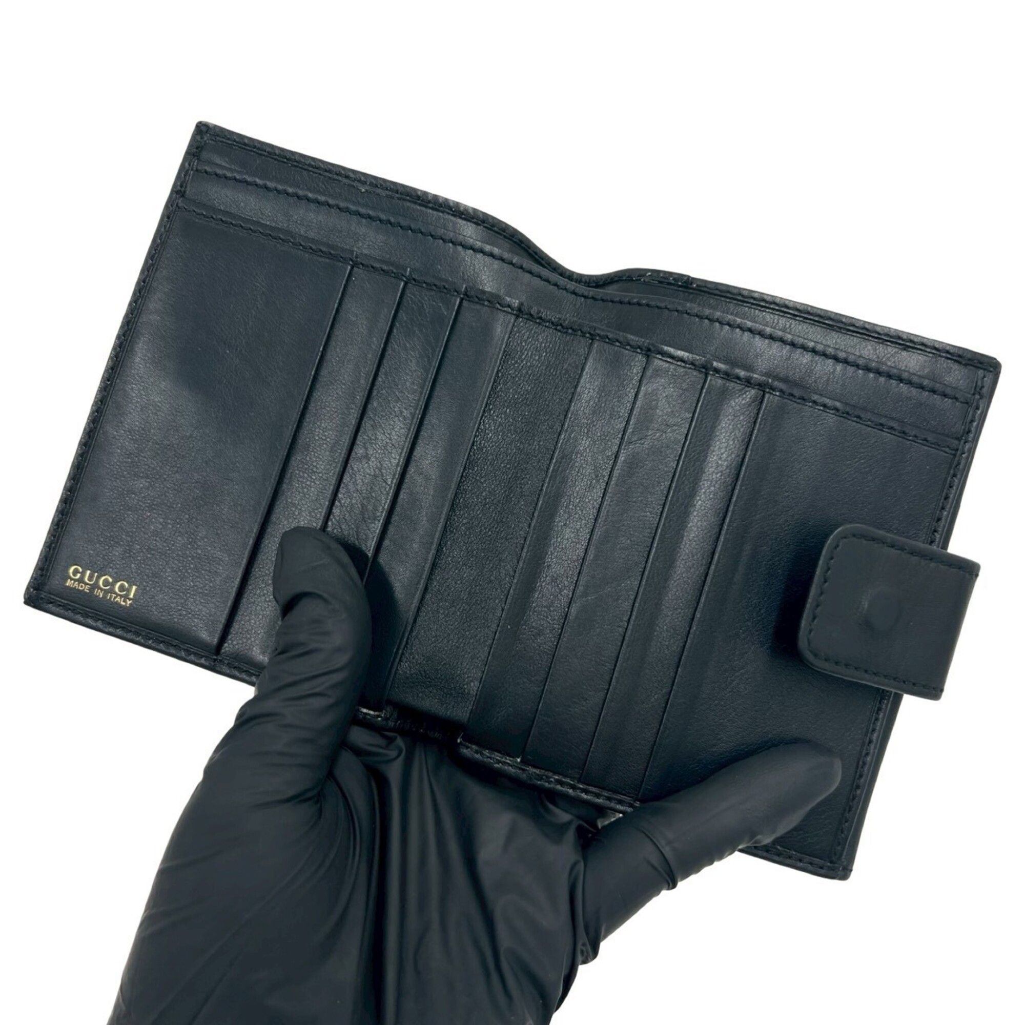 Leather Bamboo Wallet (Bi-Fold) (Pre-Owned) - Gucci - Modalova